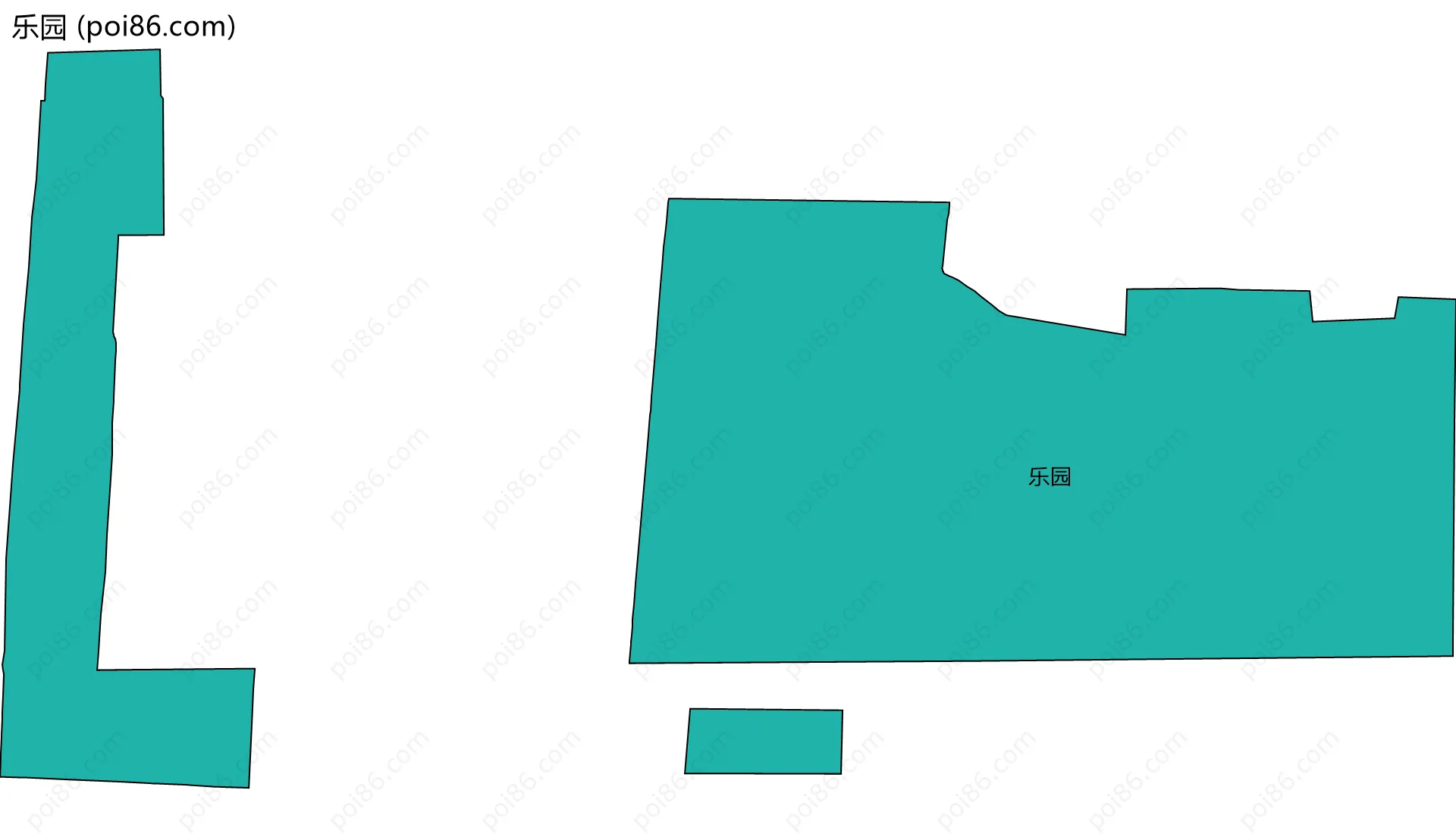 乐园边界地图