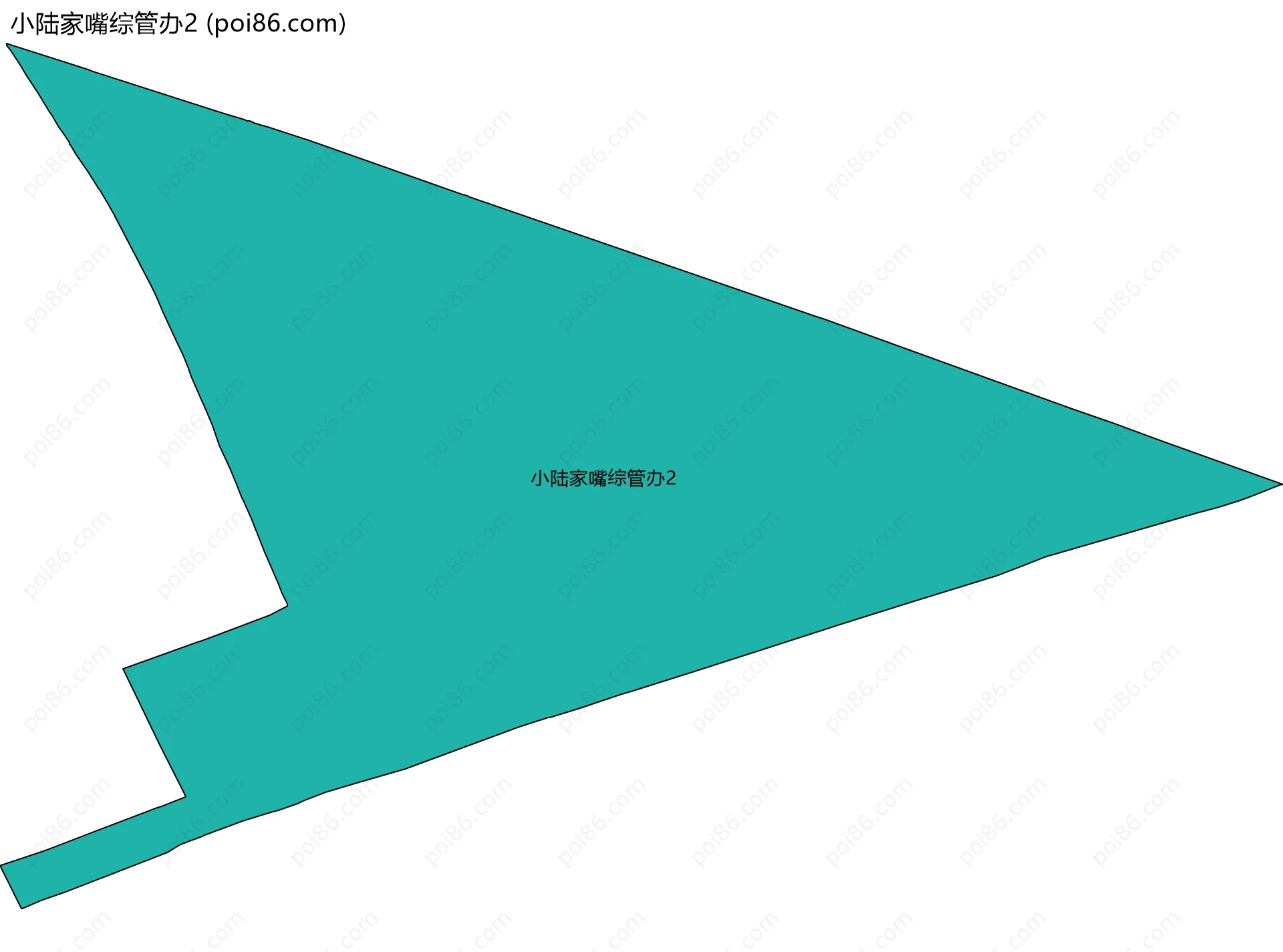 小陆家嘴综管办2边界地图