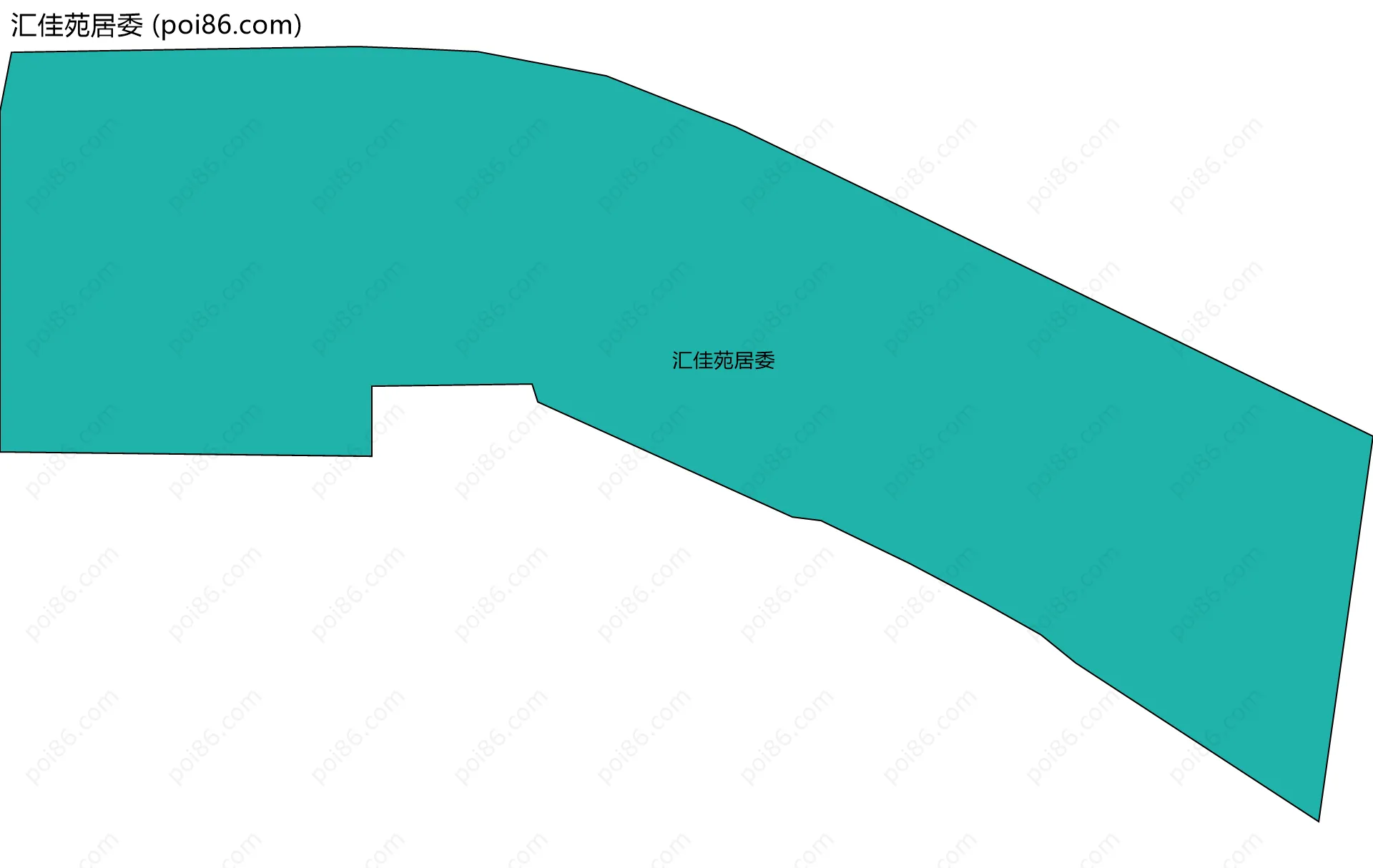 汇佳苑居委边界地图