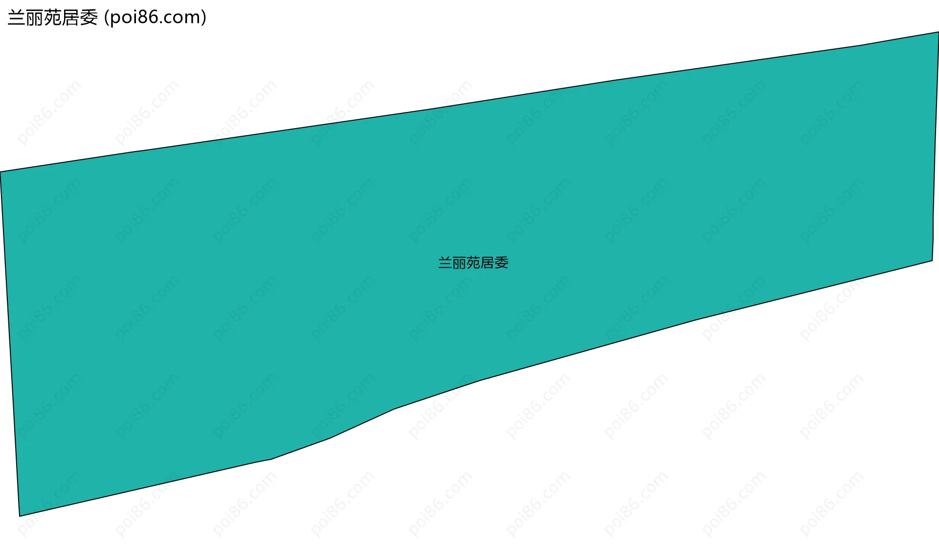 兰丽苑居委边界地图
