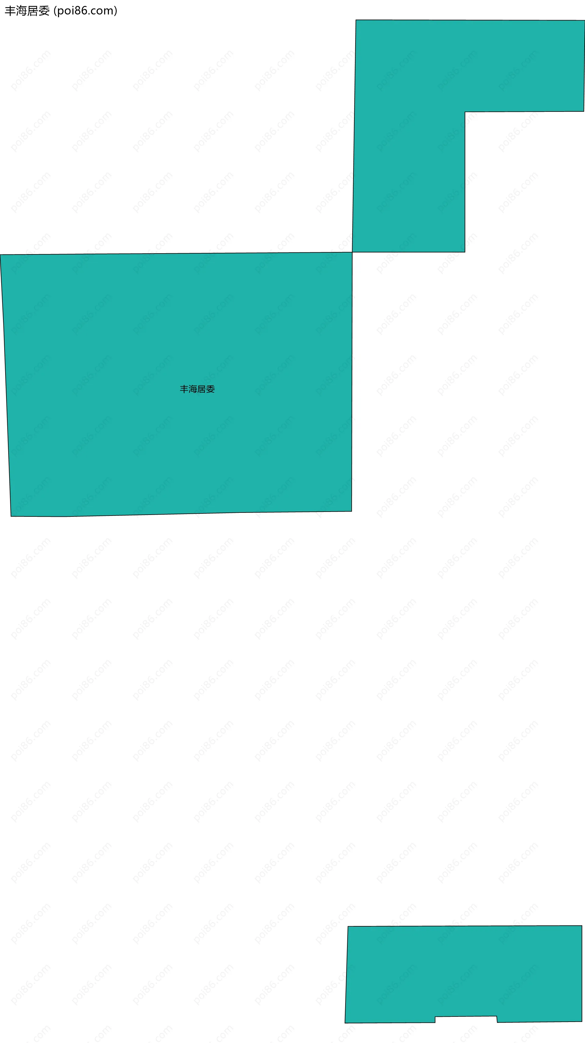 丰海居委边界地图