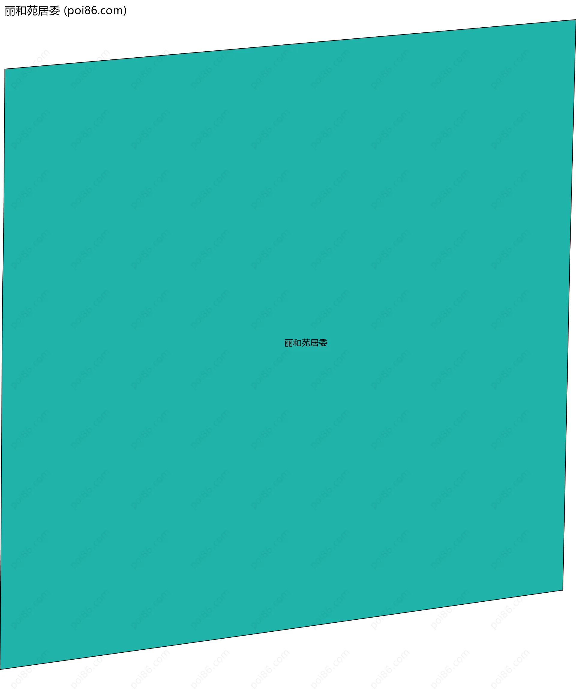 丽和苑居委边界地图