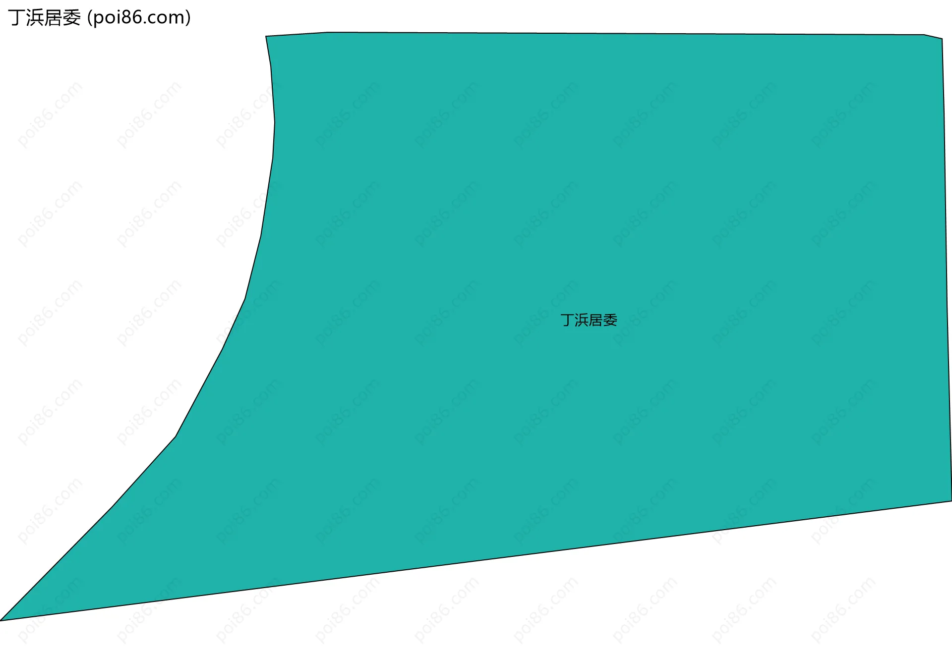 丁浜居委边界地图