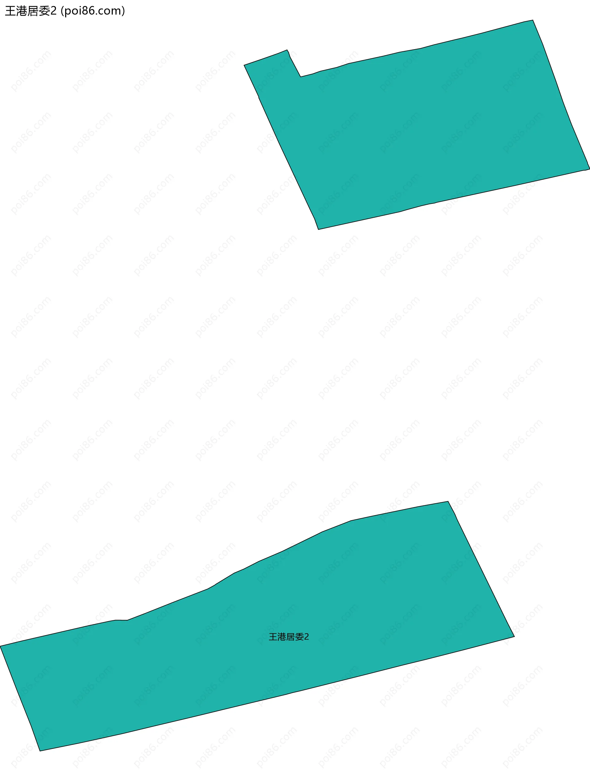 王港居委2边界地图