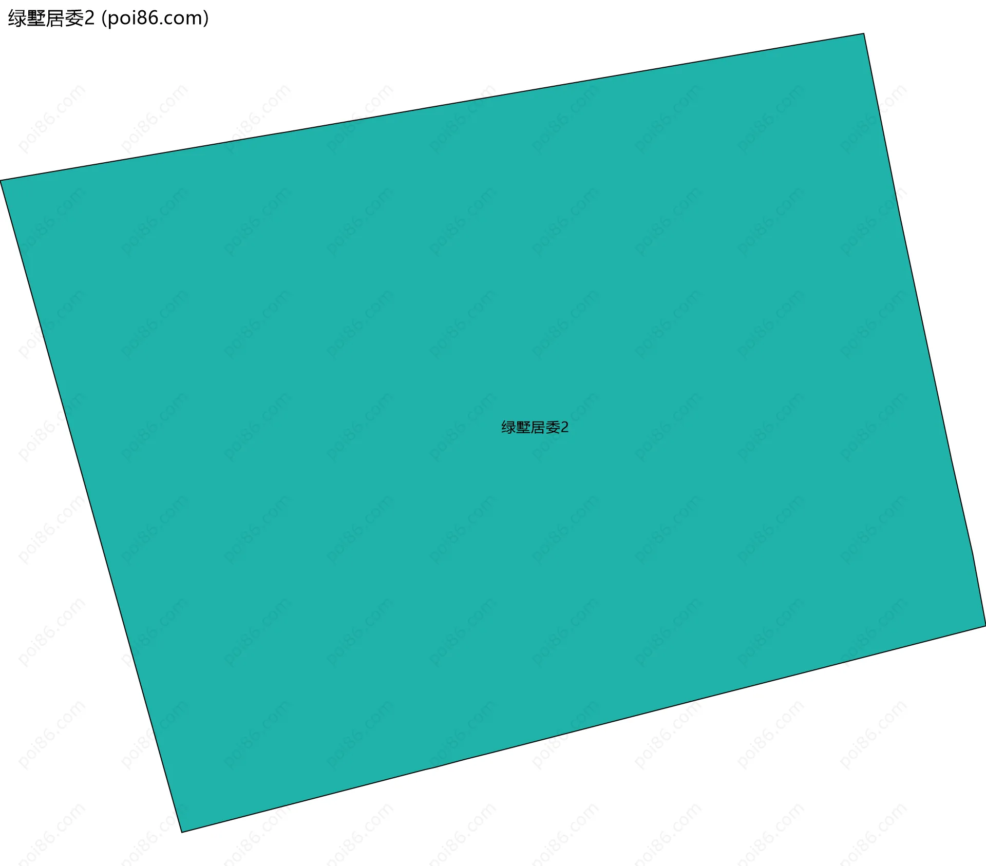 绿墅居委2边界地图