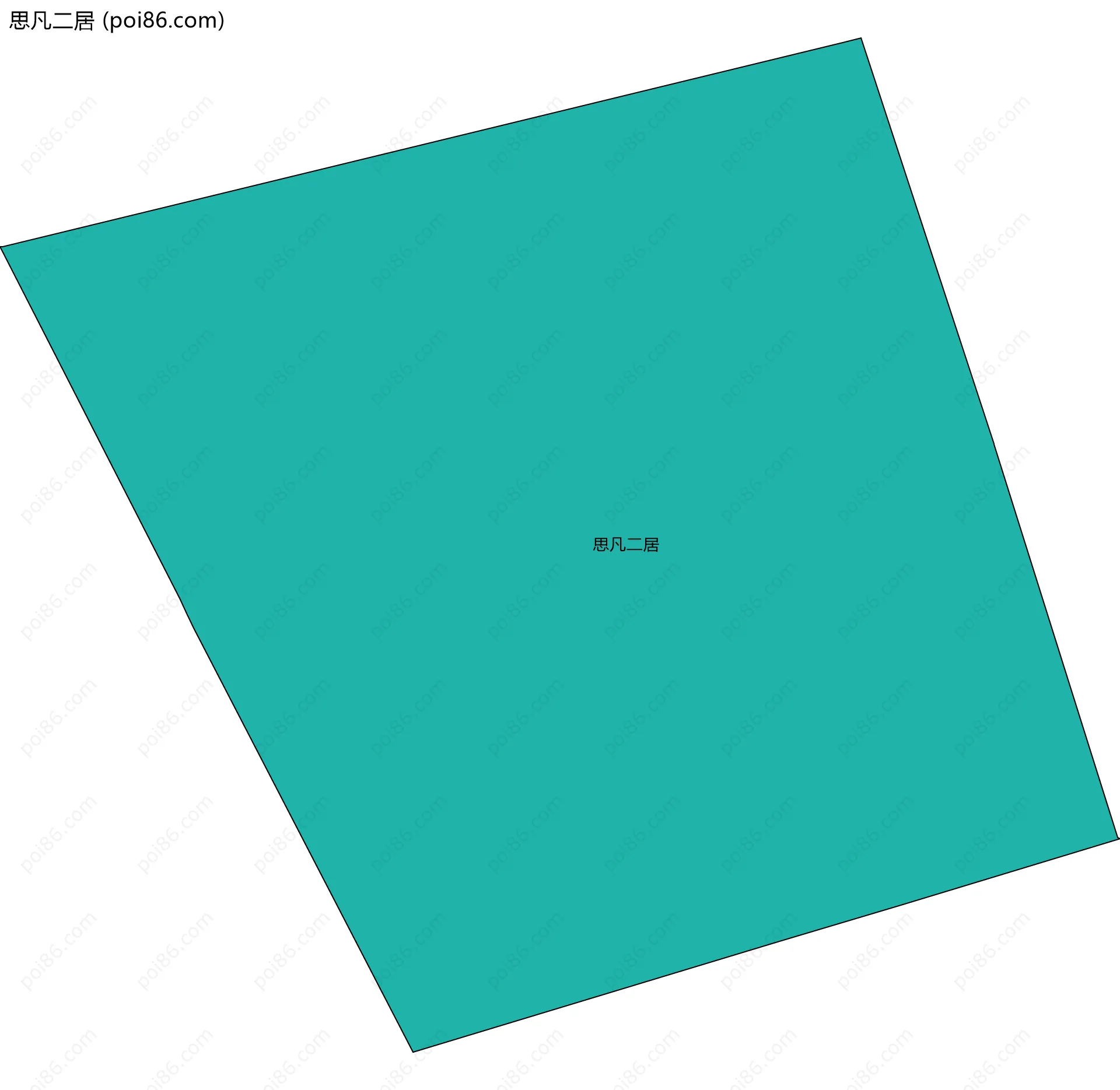 思凡二居边界地图