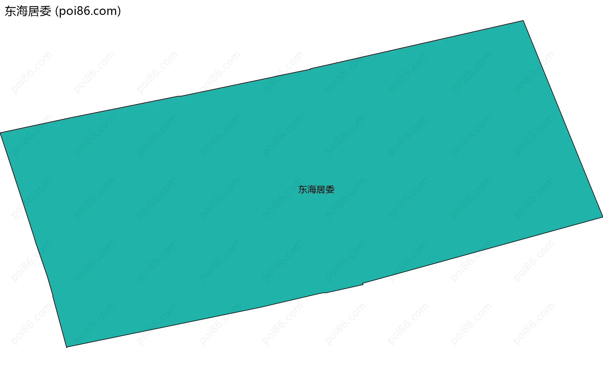 东海居委边界地图