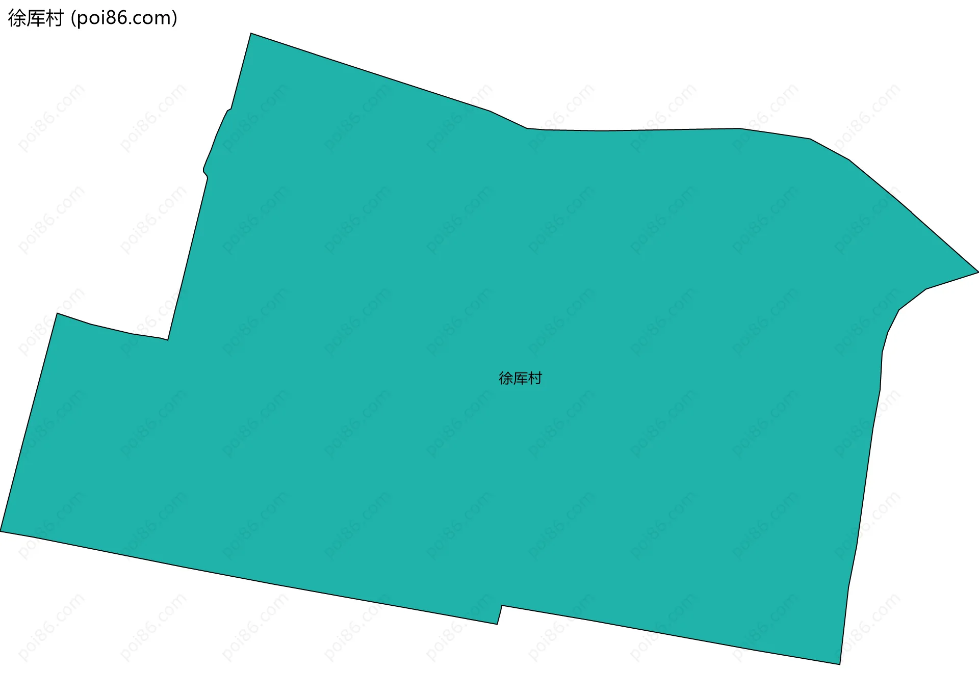 徐厍村边界地图
