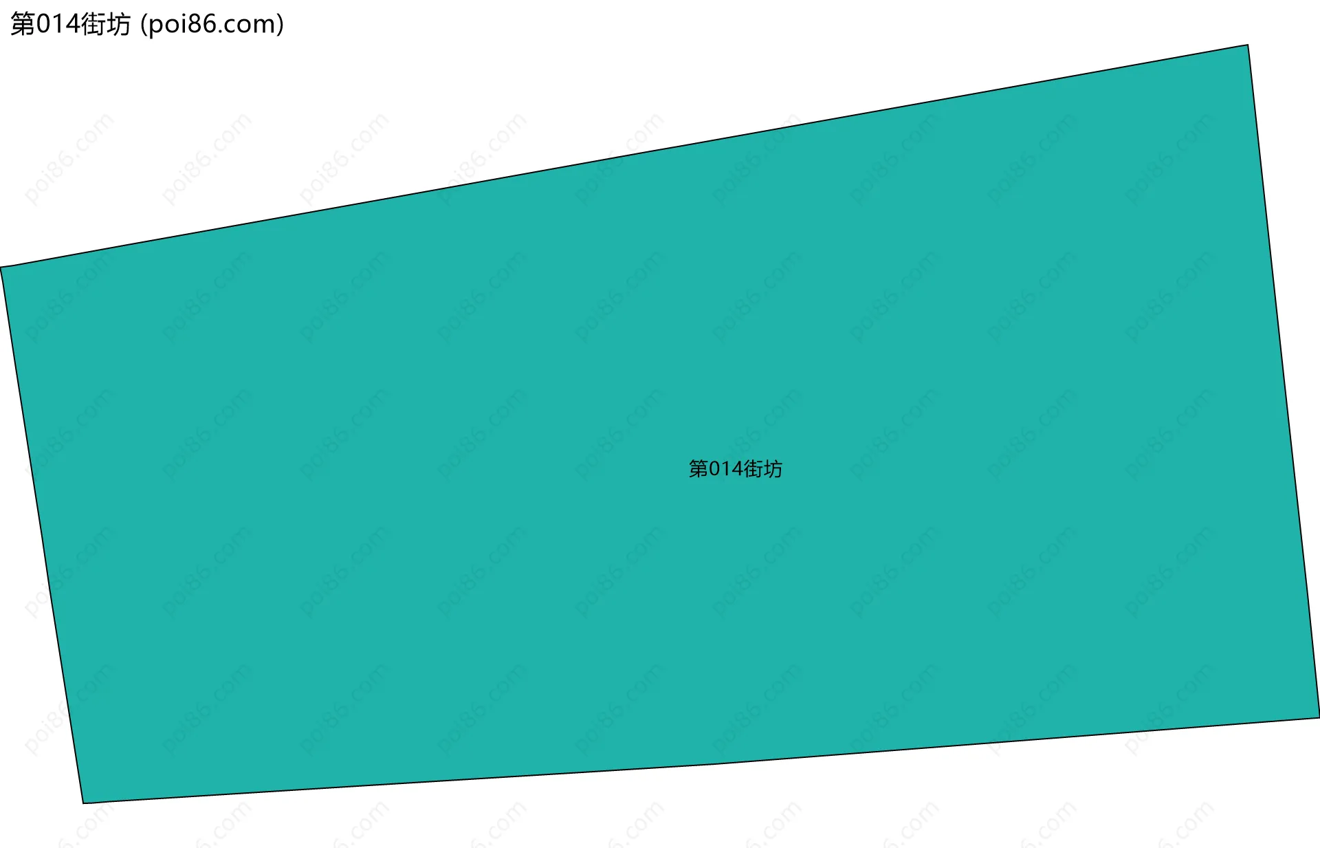 第014街坊边界地图