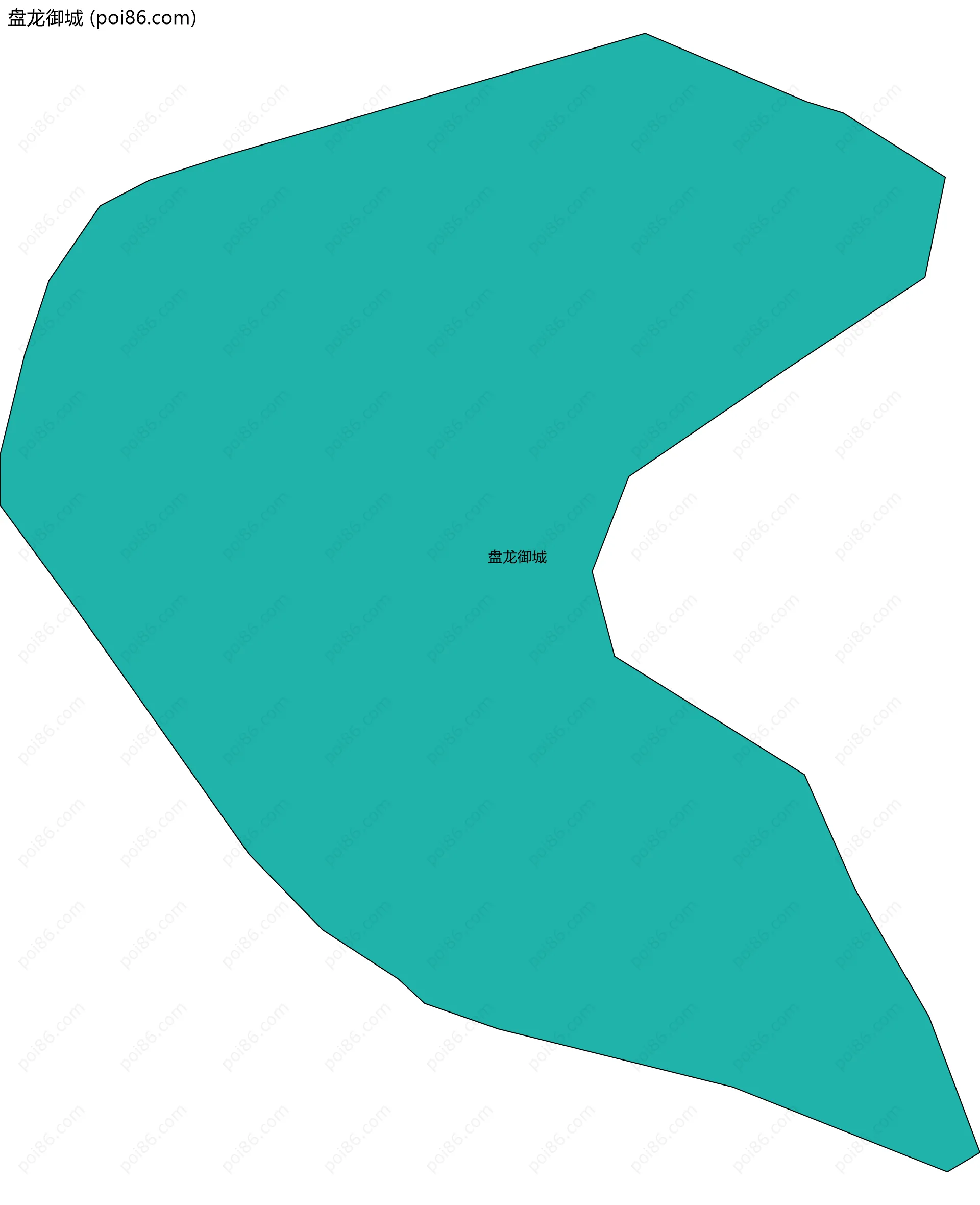 盘龙御城边界地图