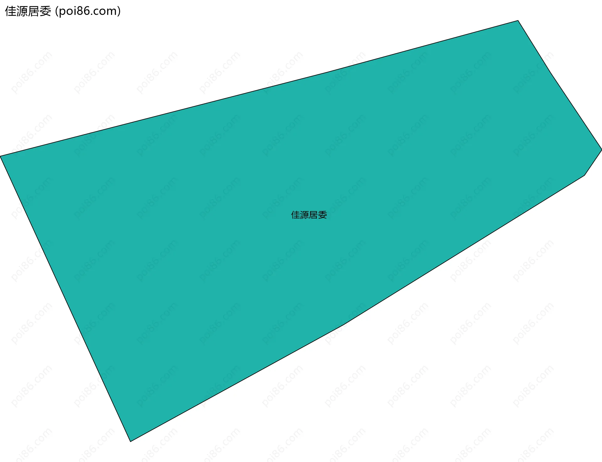 佳源居委边界地图