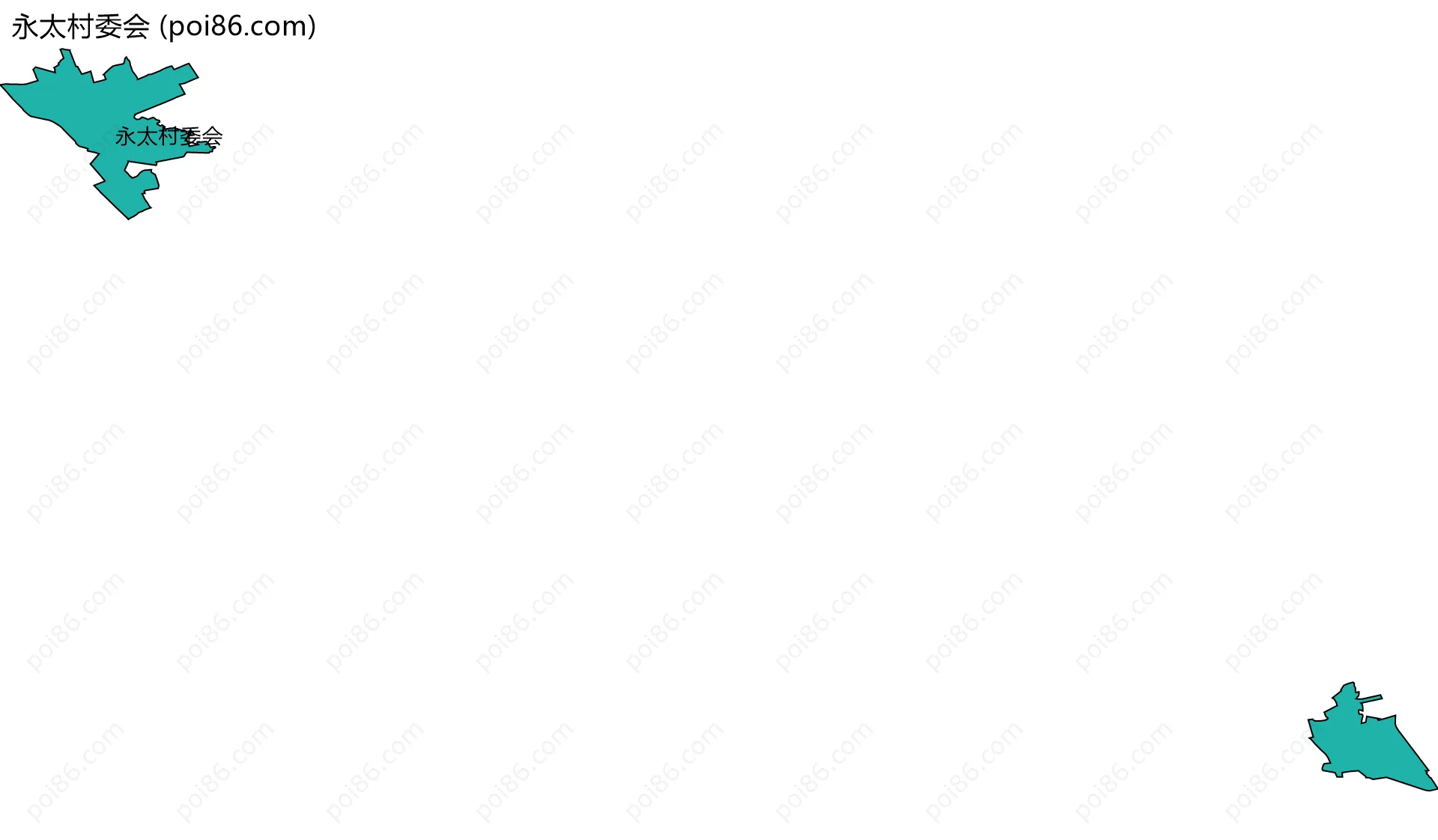 永太村委会边界地图