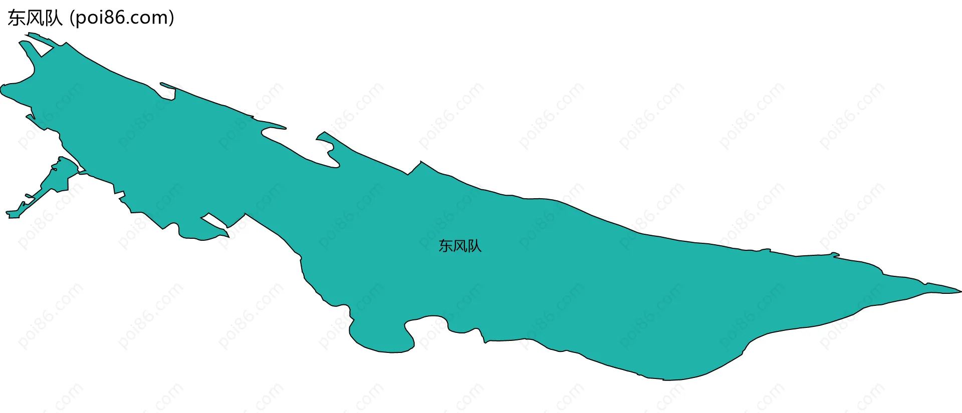 东风队边界地图