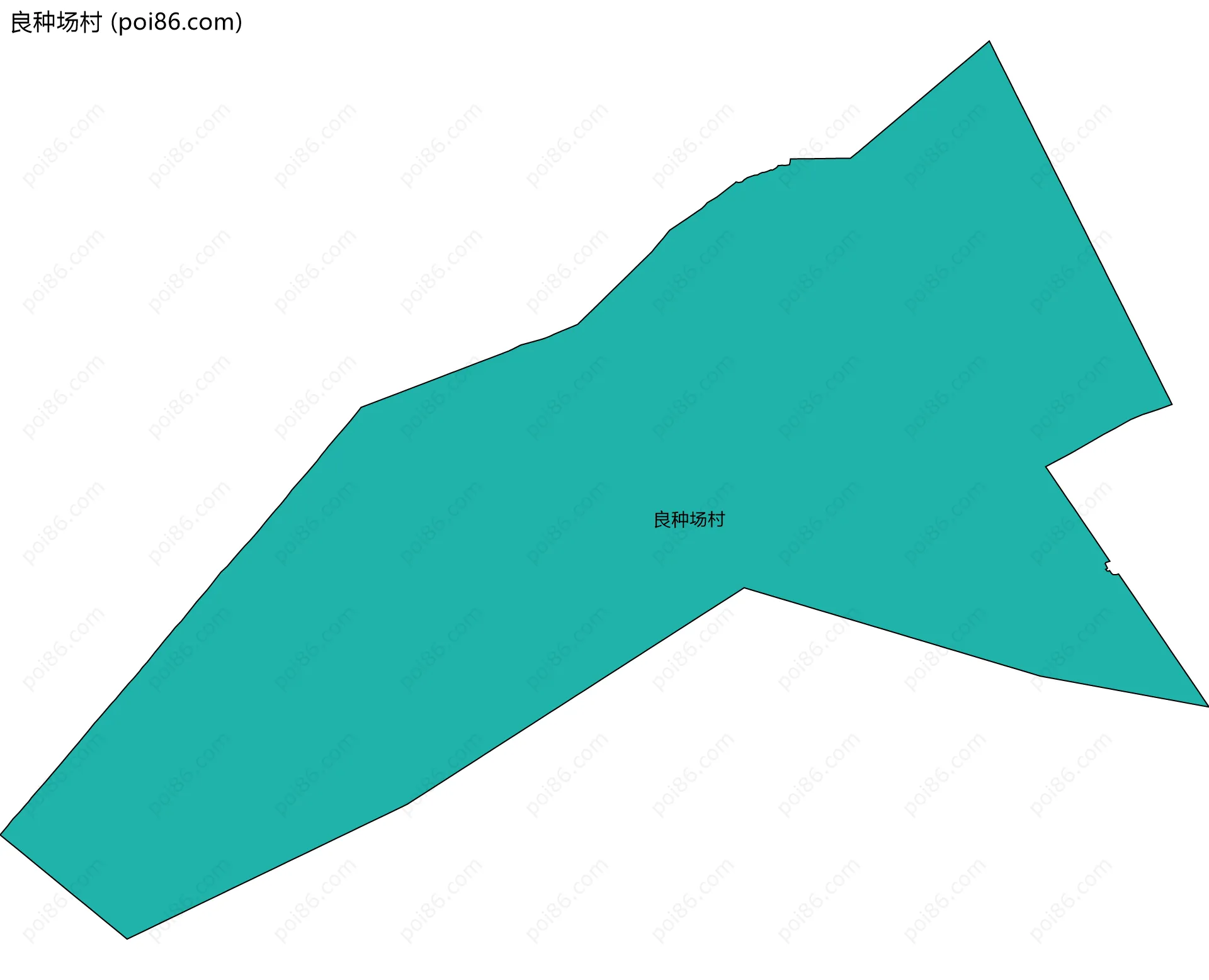 良种场村边界地图