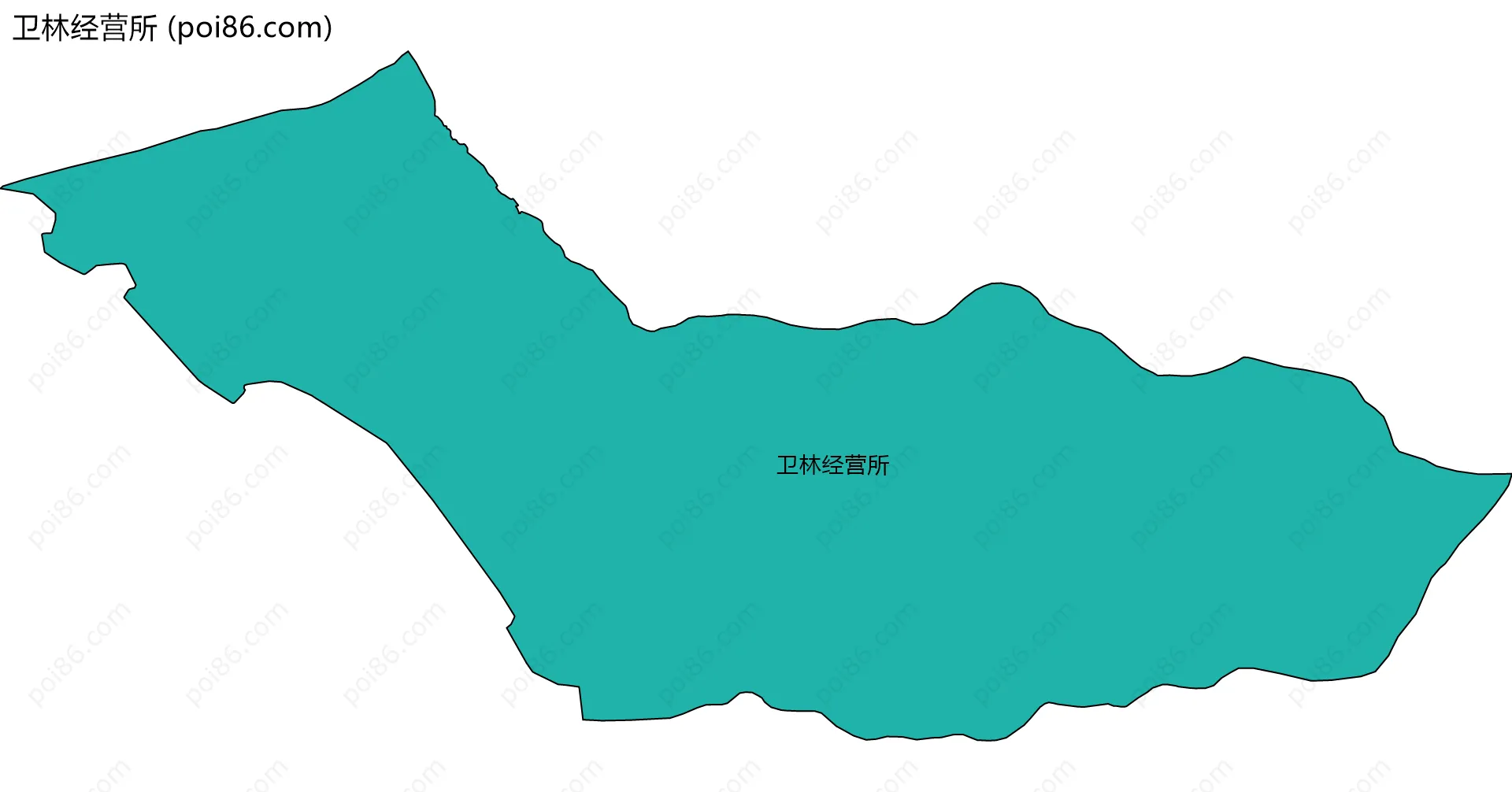 卫林经营所边界地图