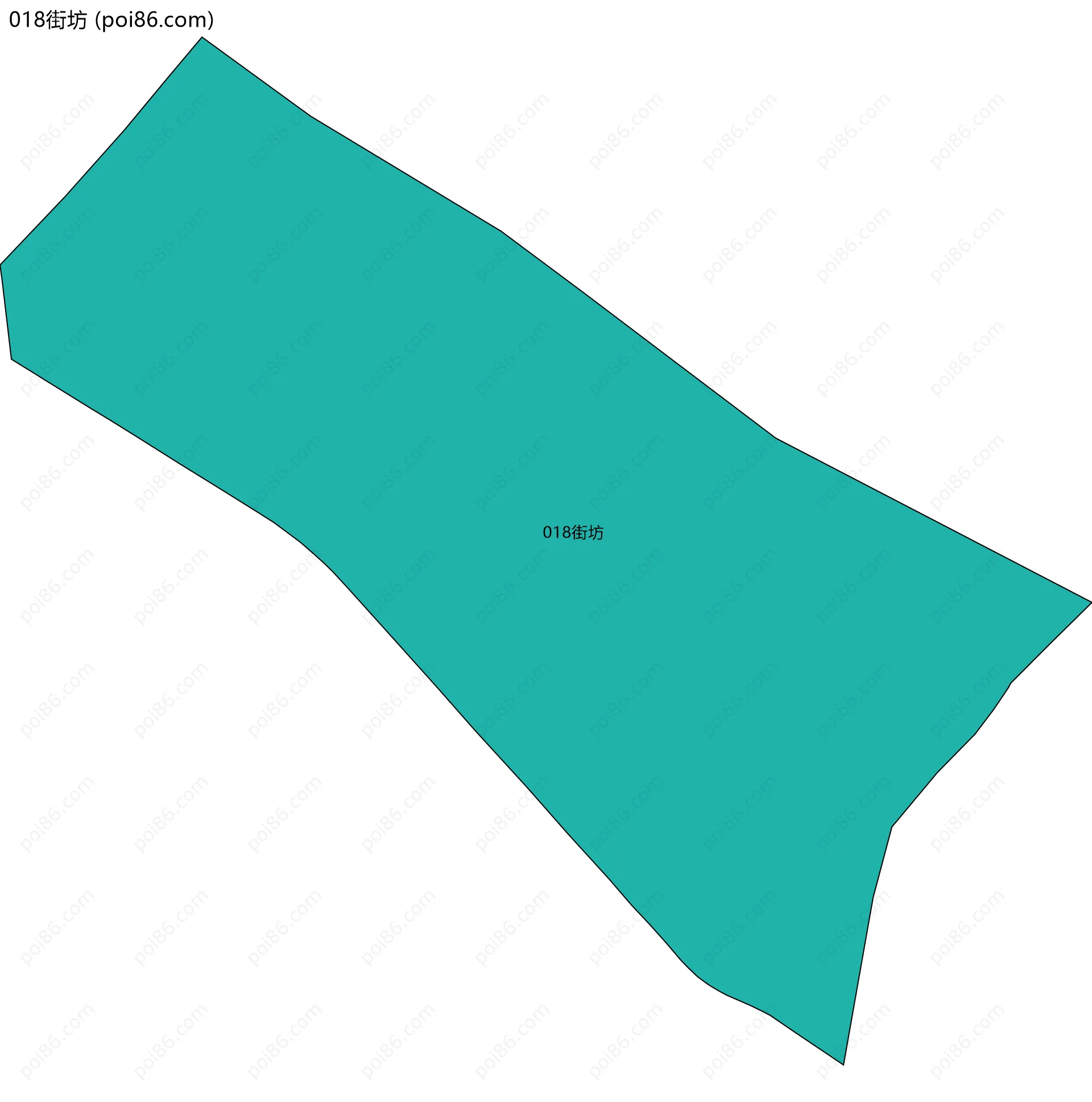 018街坊边界地图