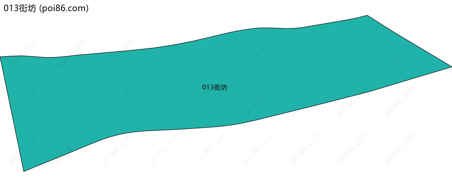 013街坊边界地图