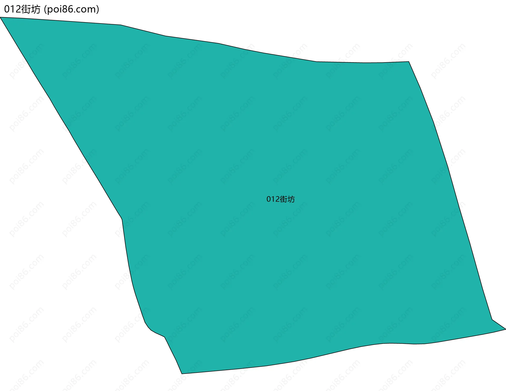 012街坊边界地图