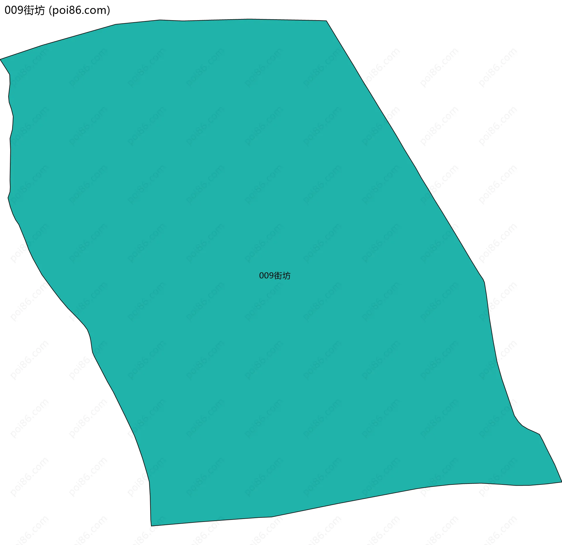 009街坊边界地图
