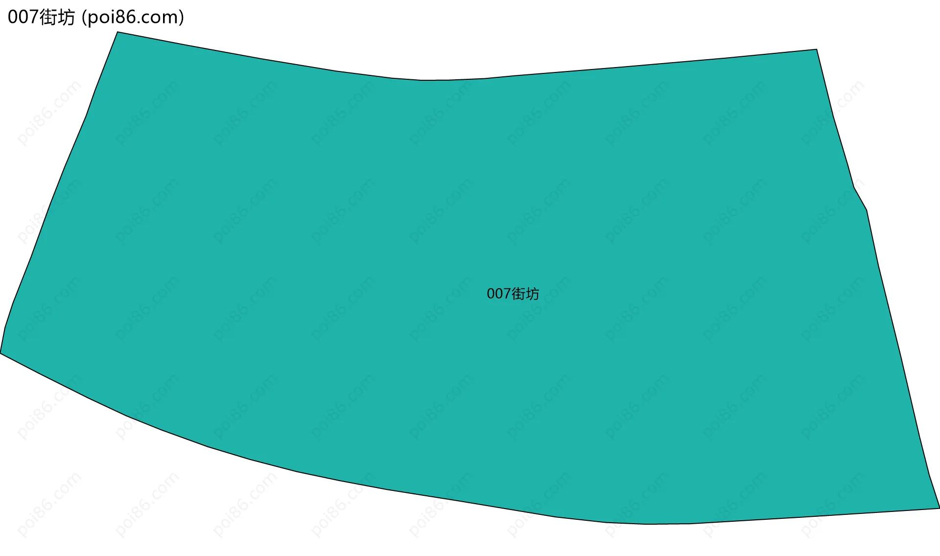 007街坊边界地图