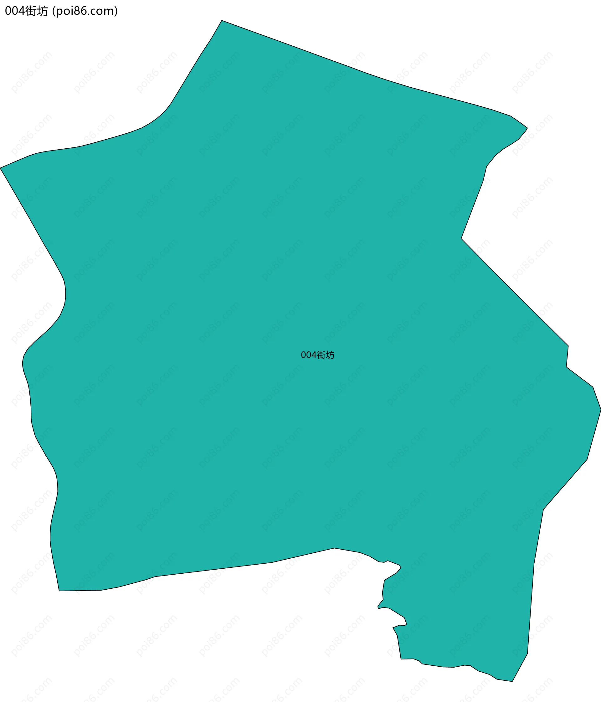 004街坊边界地图