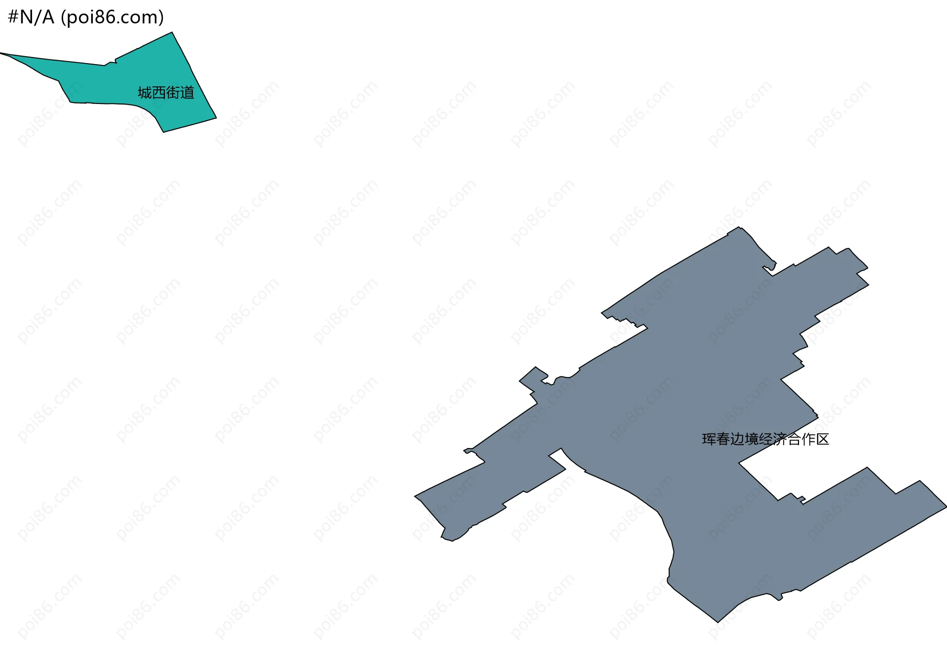 #N/A边界地图(五级行政区划)