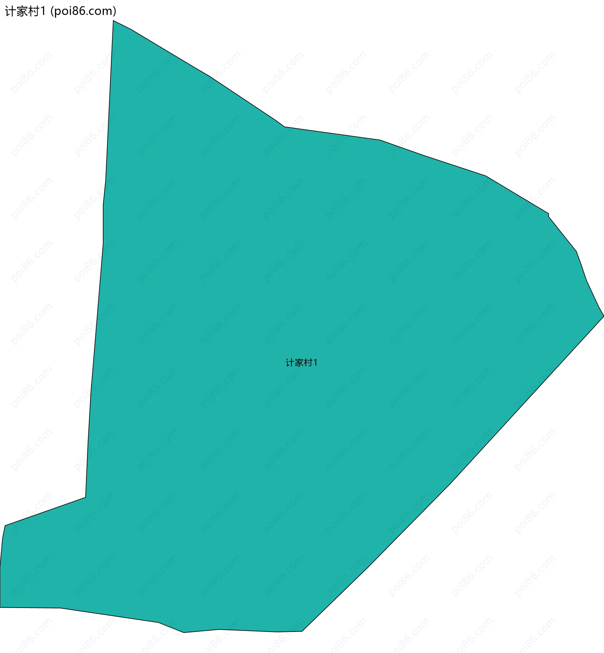 计家村1边界地图