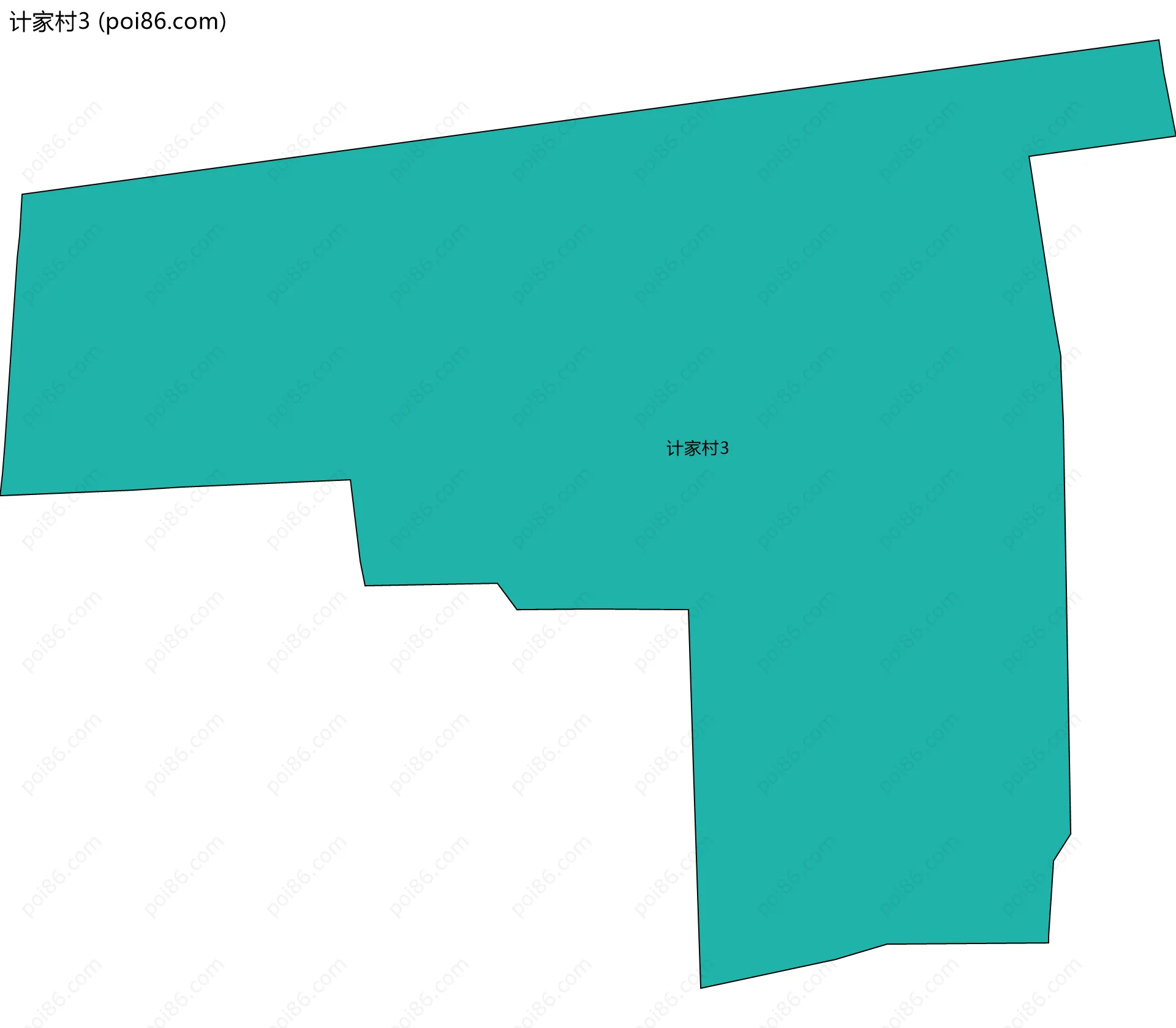 计家村3边界地图