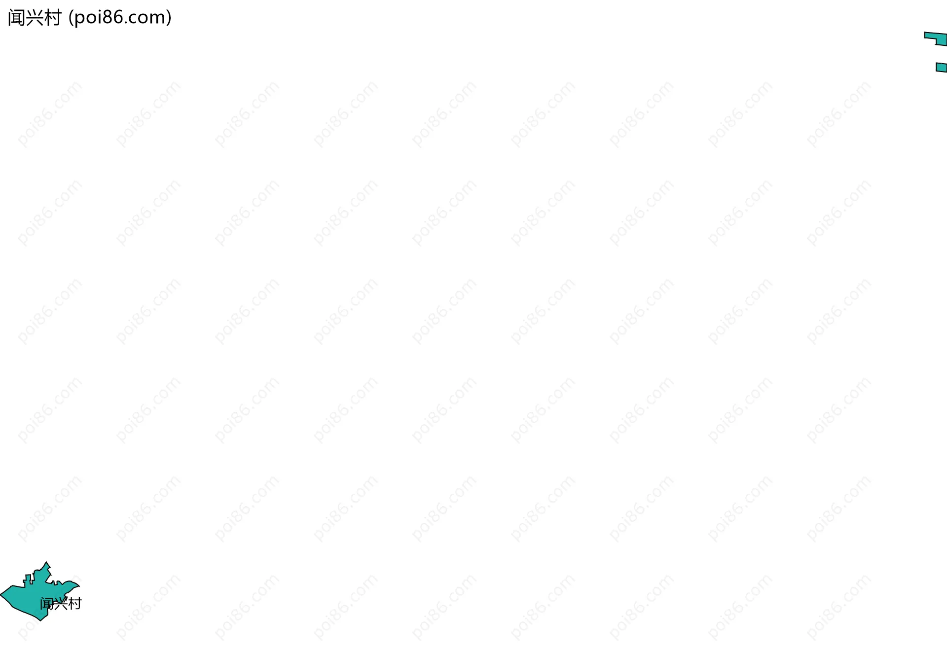 闻兴村边界地图