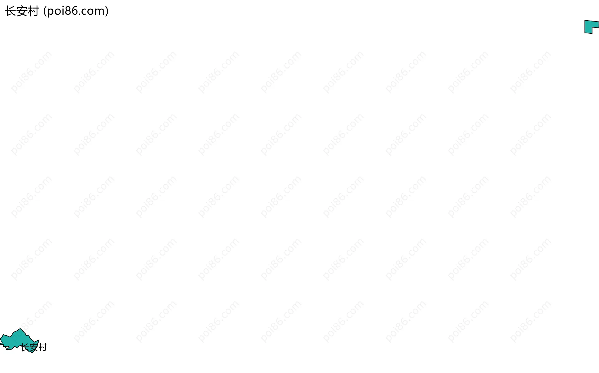 长安村边界地图