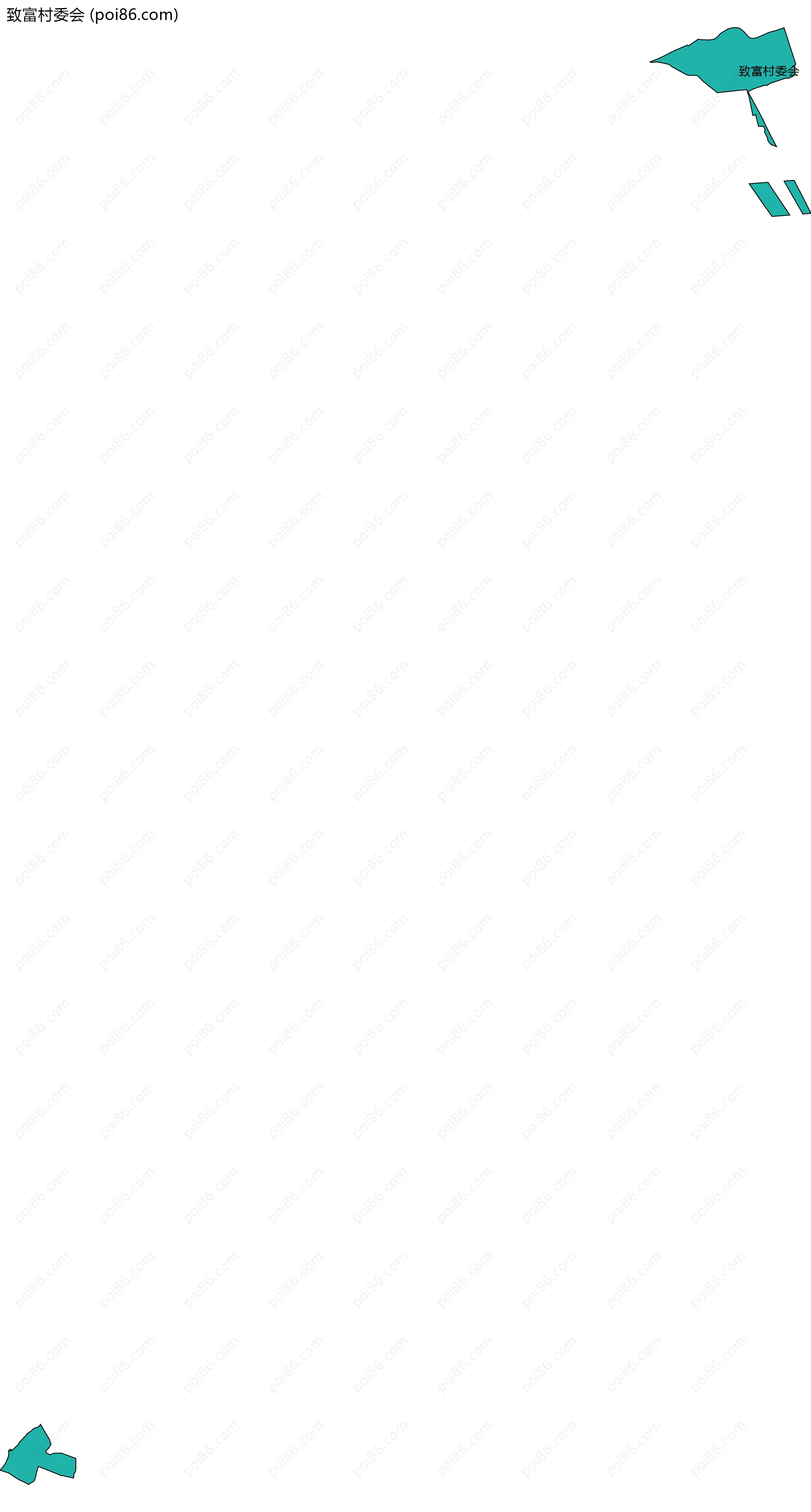 致富村委会边界地图