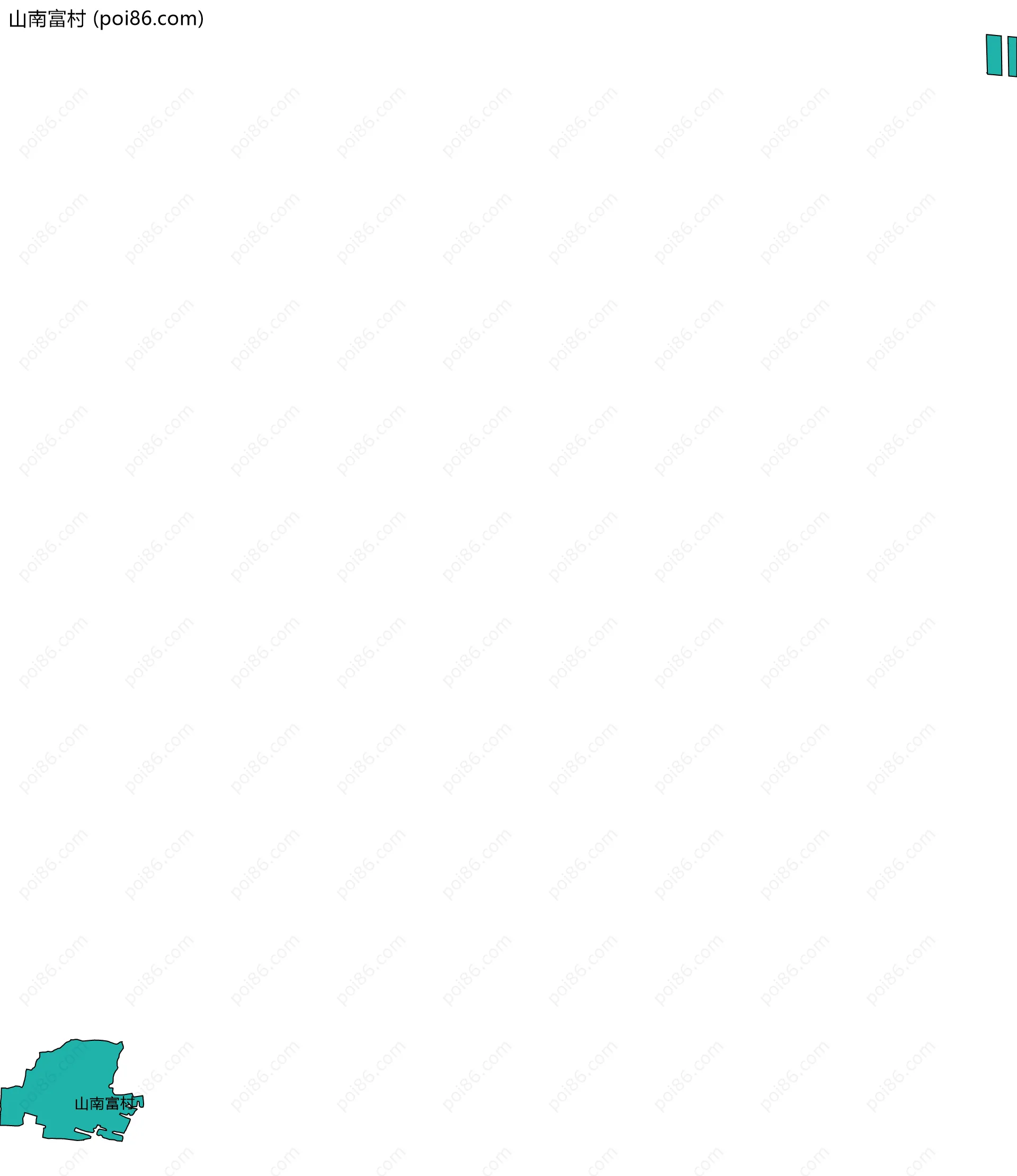 山南富村边界地图