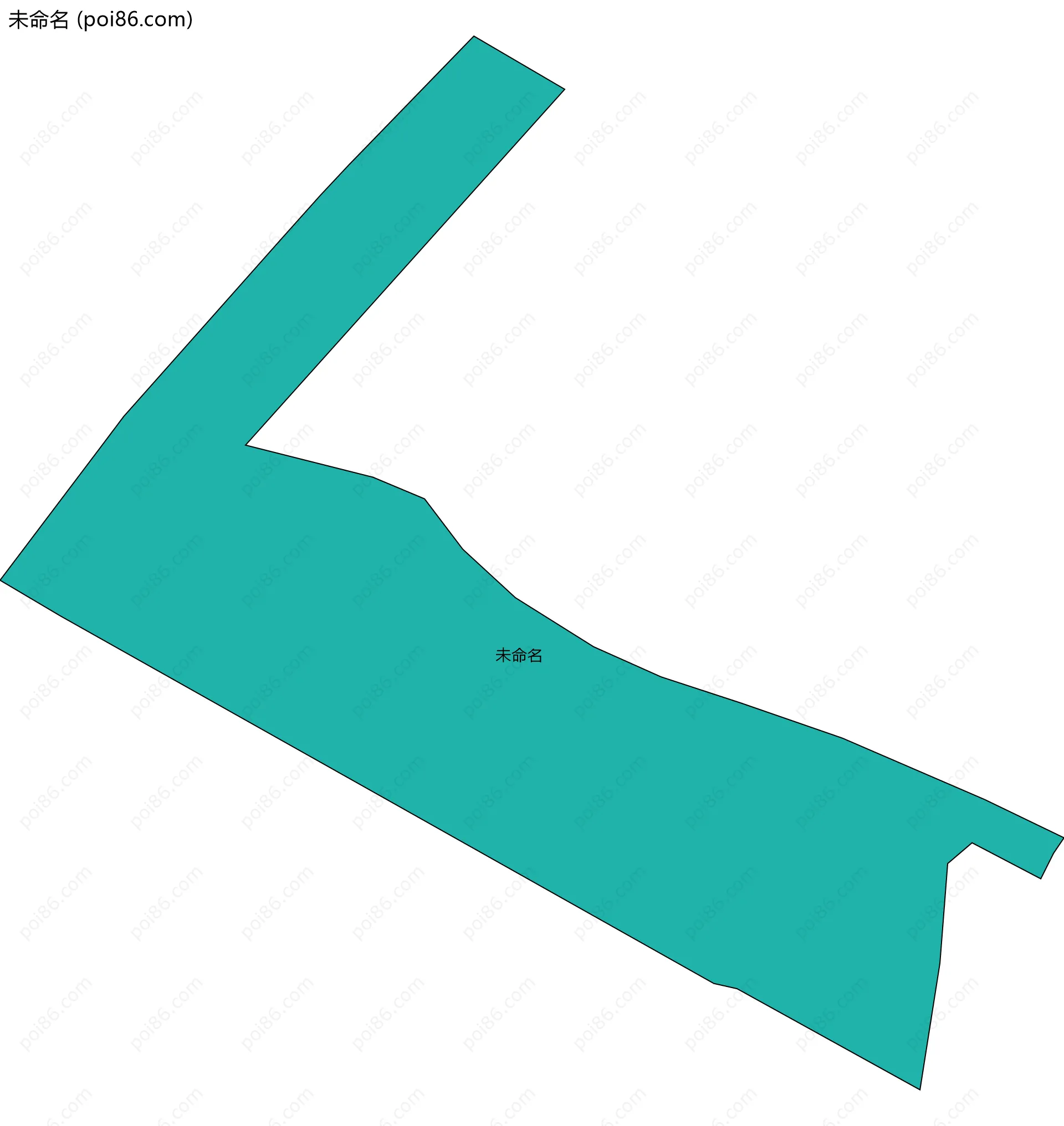 未命名边界地图