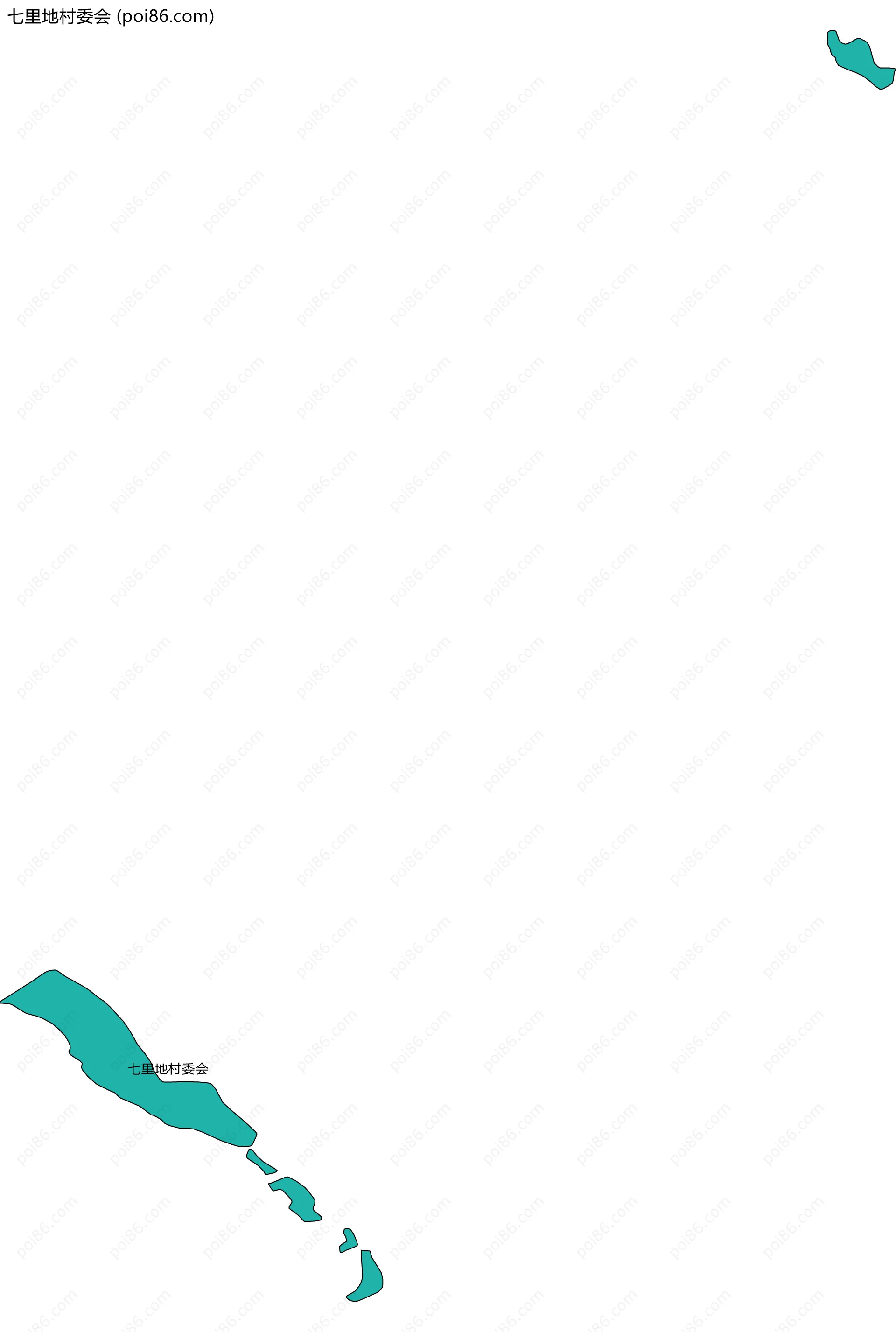 七里地村委会边界地图