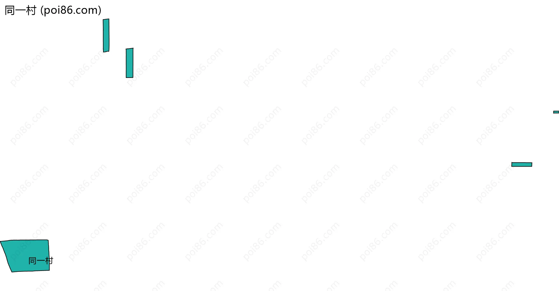 同一村边界地图