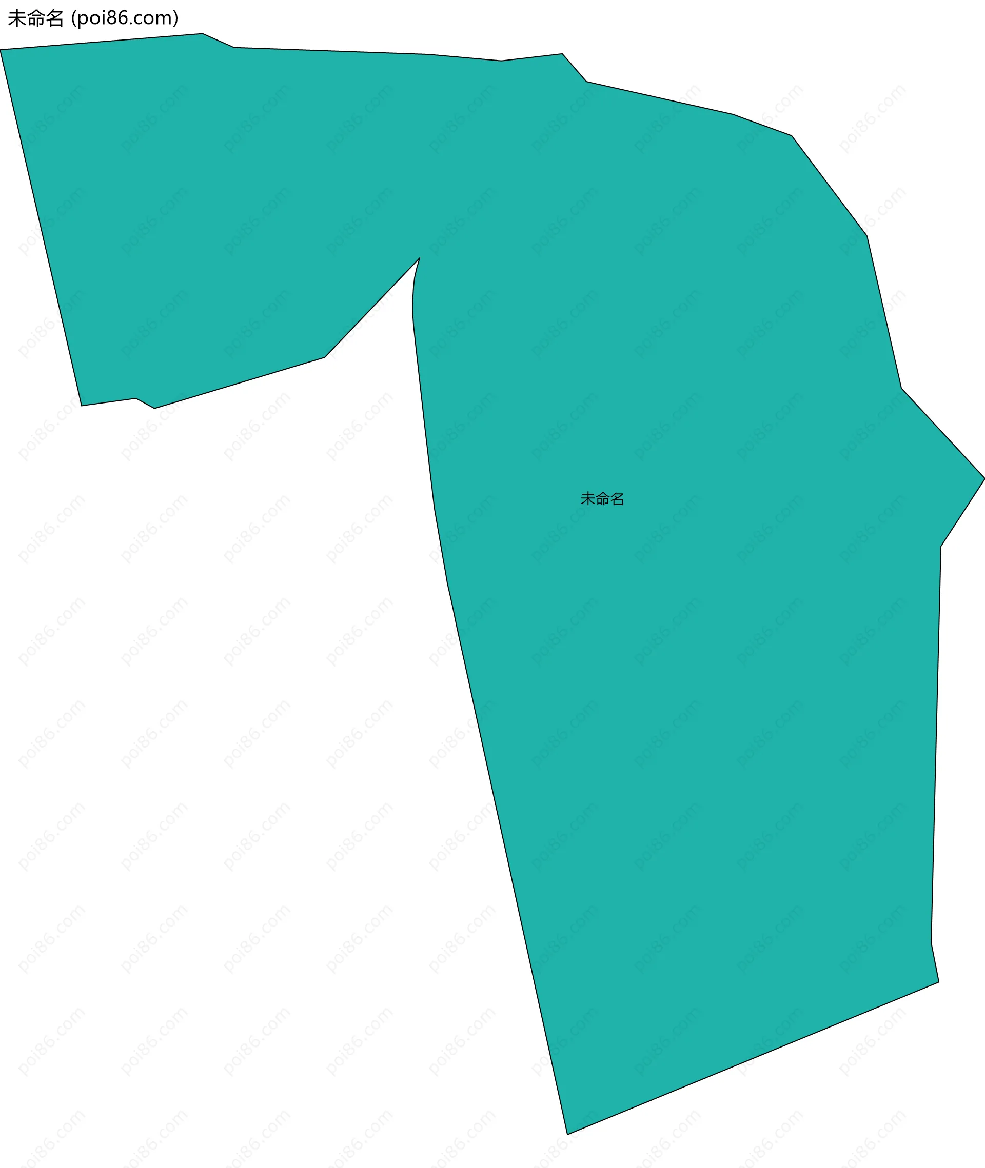 未命名边界地图