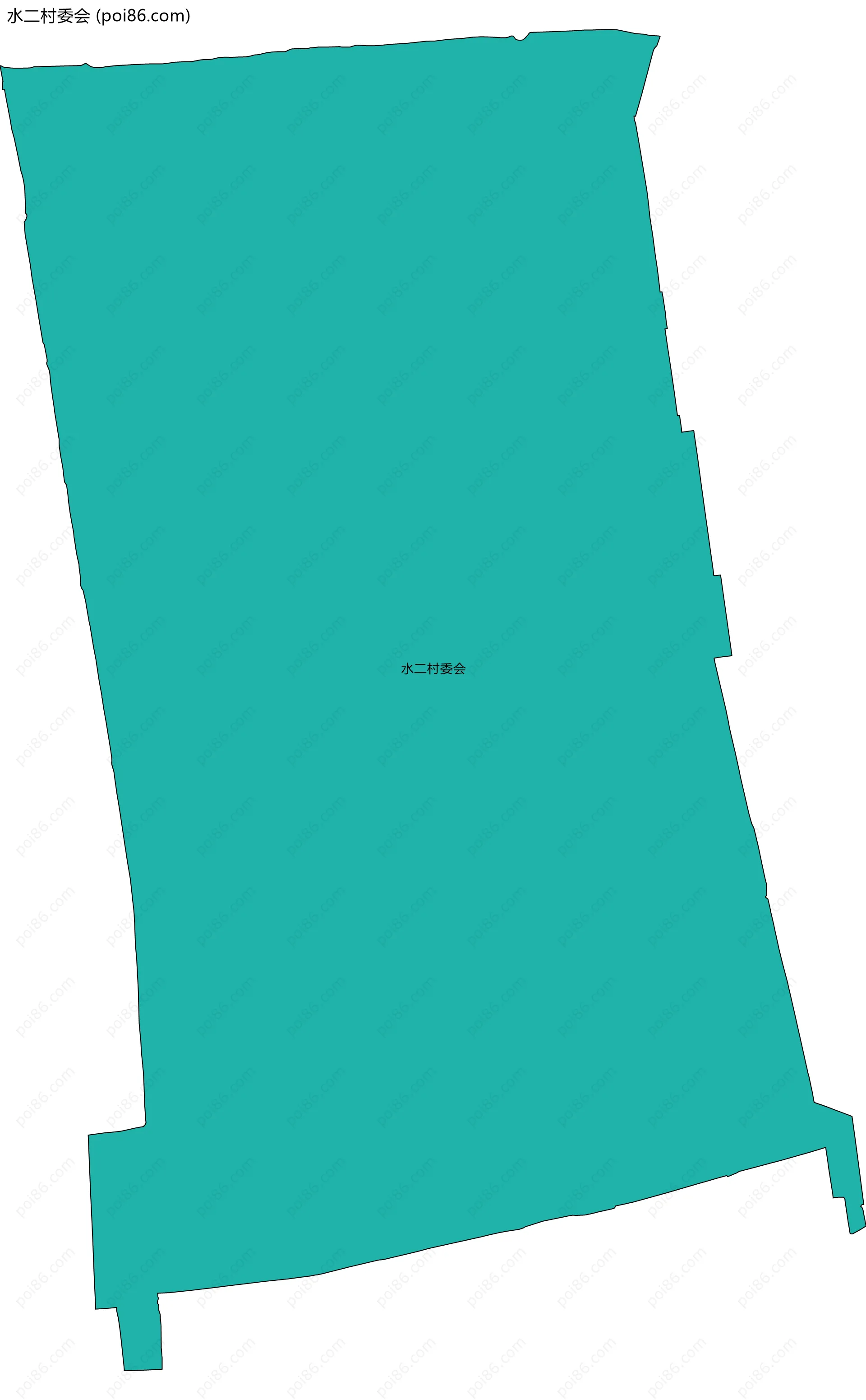 水二村委会边界地图