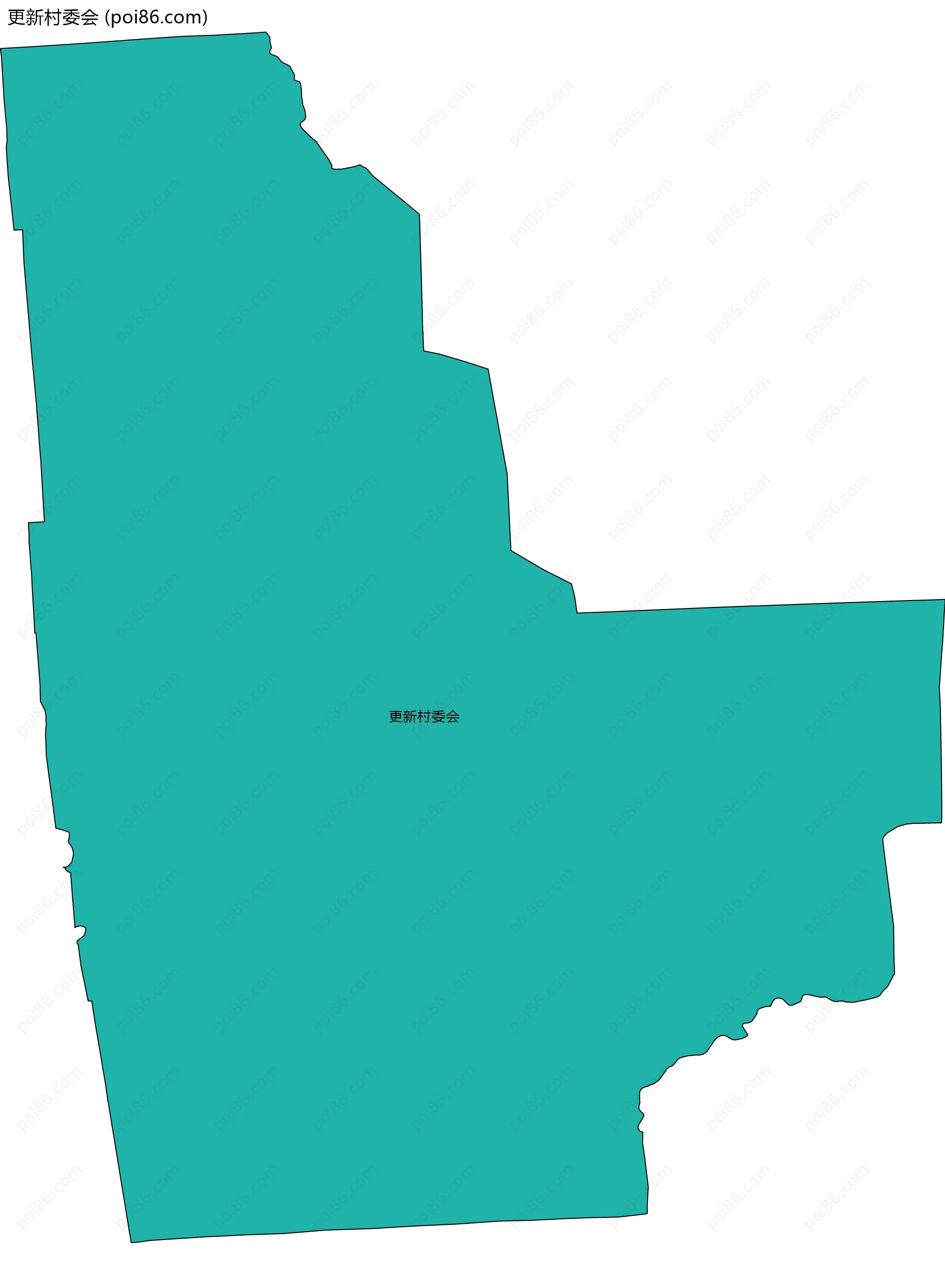 更新村委会边界地图