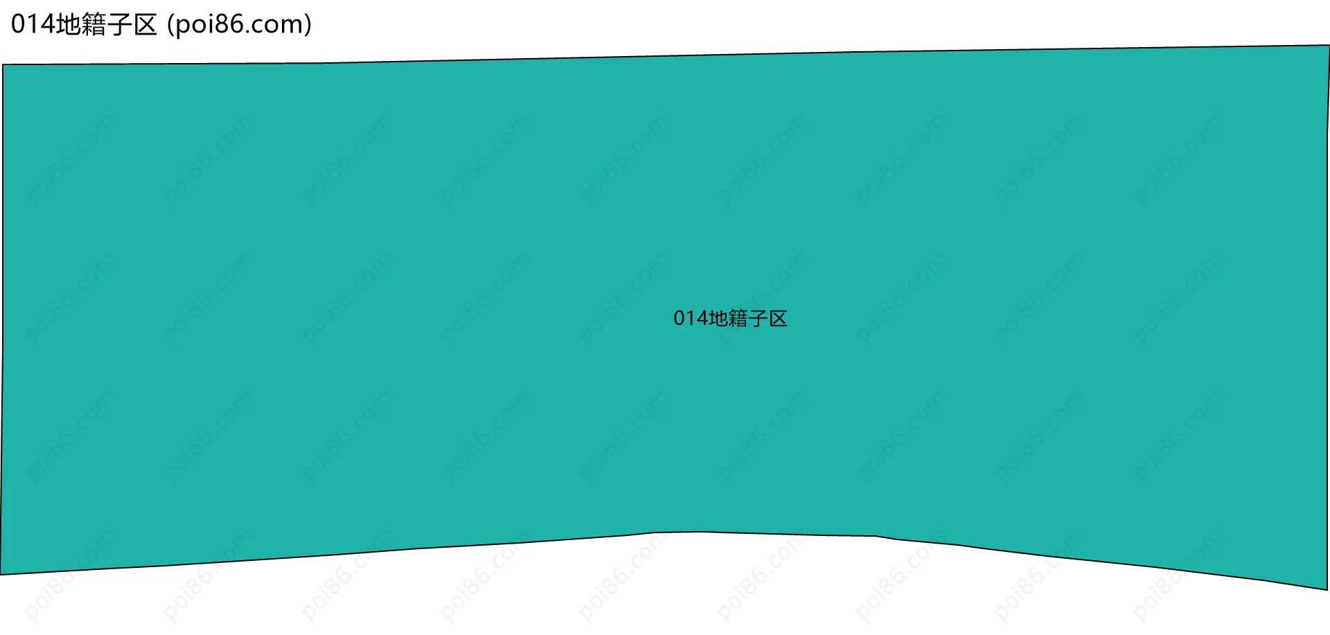 014地籍子区边界地图
