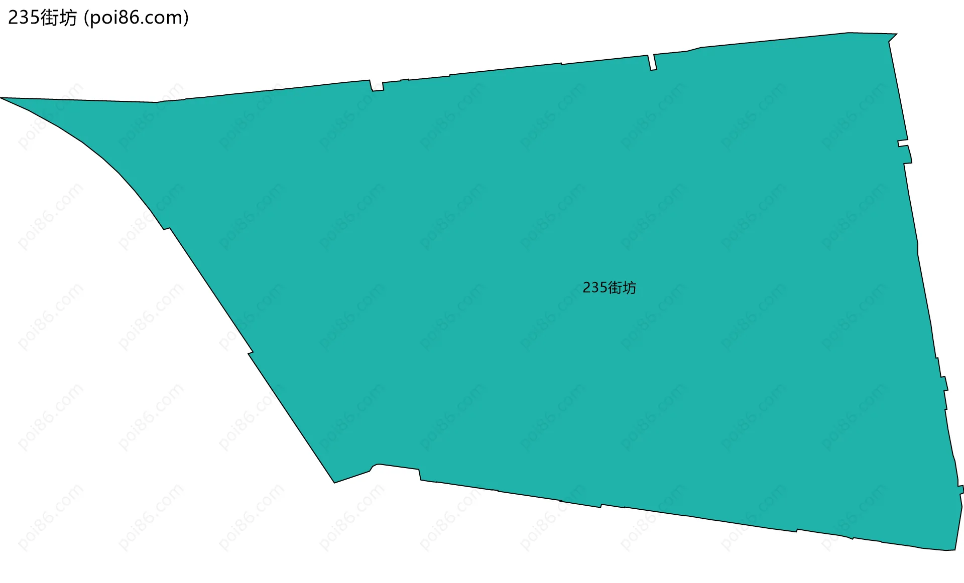 235街坊边界地图