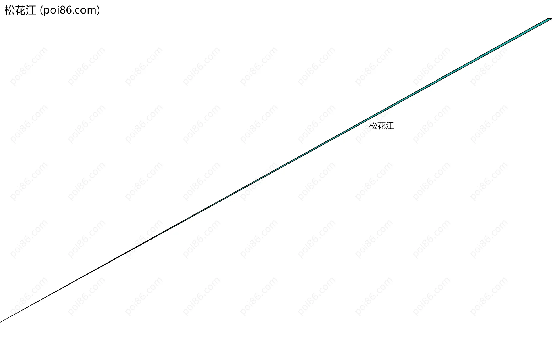 松花江边界地图