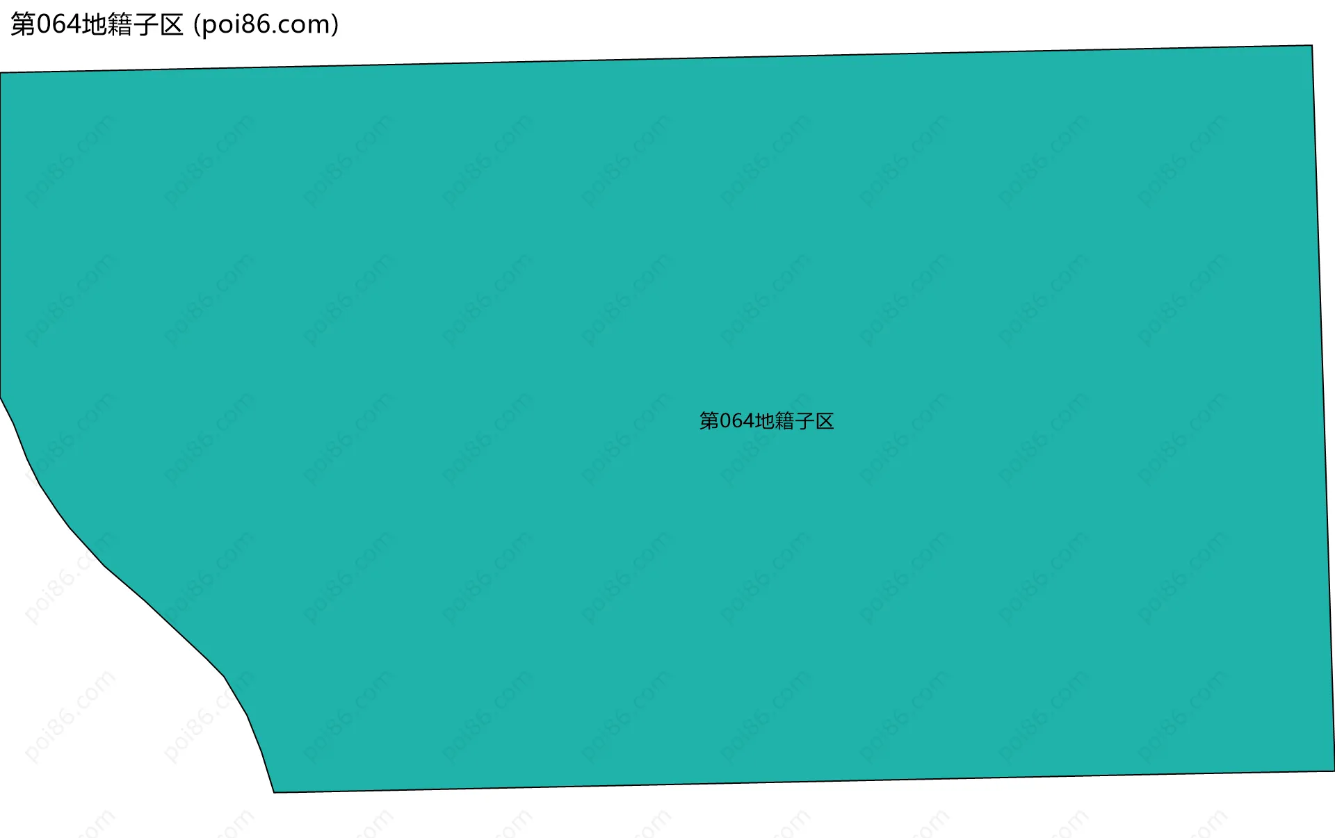 第064地籍子区边界地图