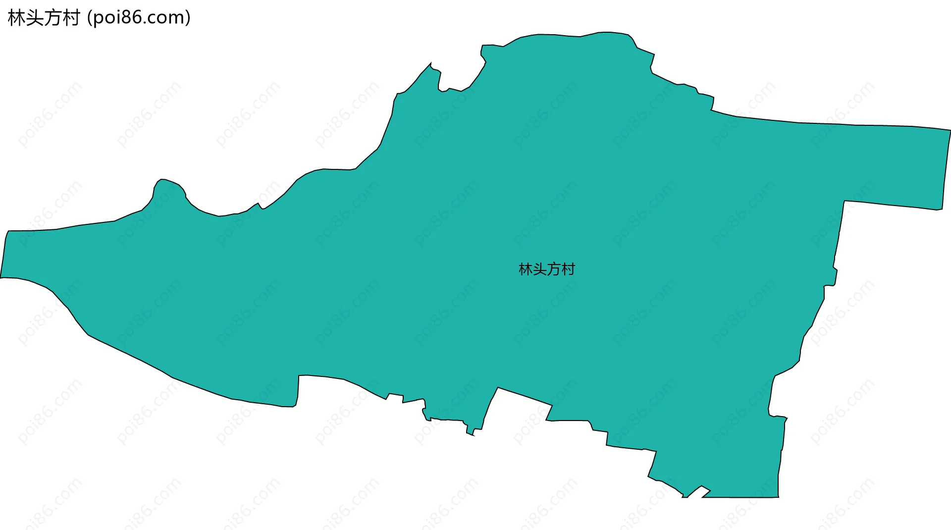 林头方村边界地图