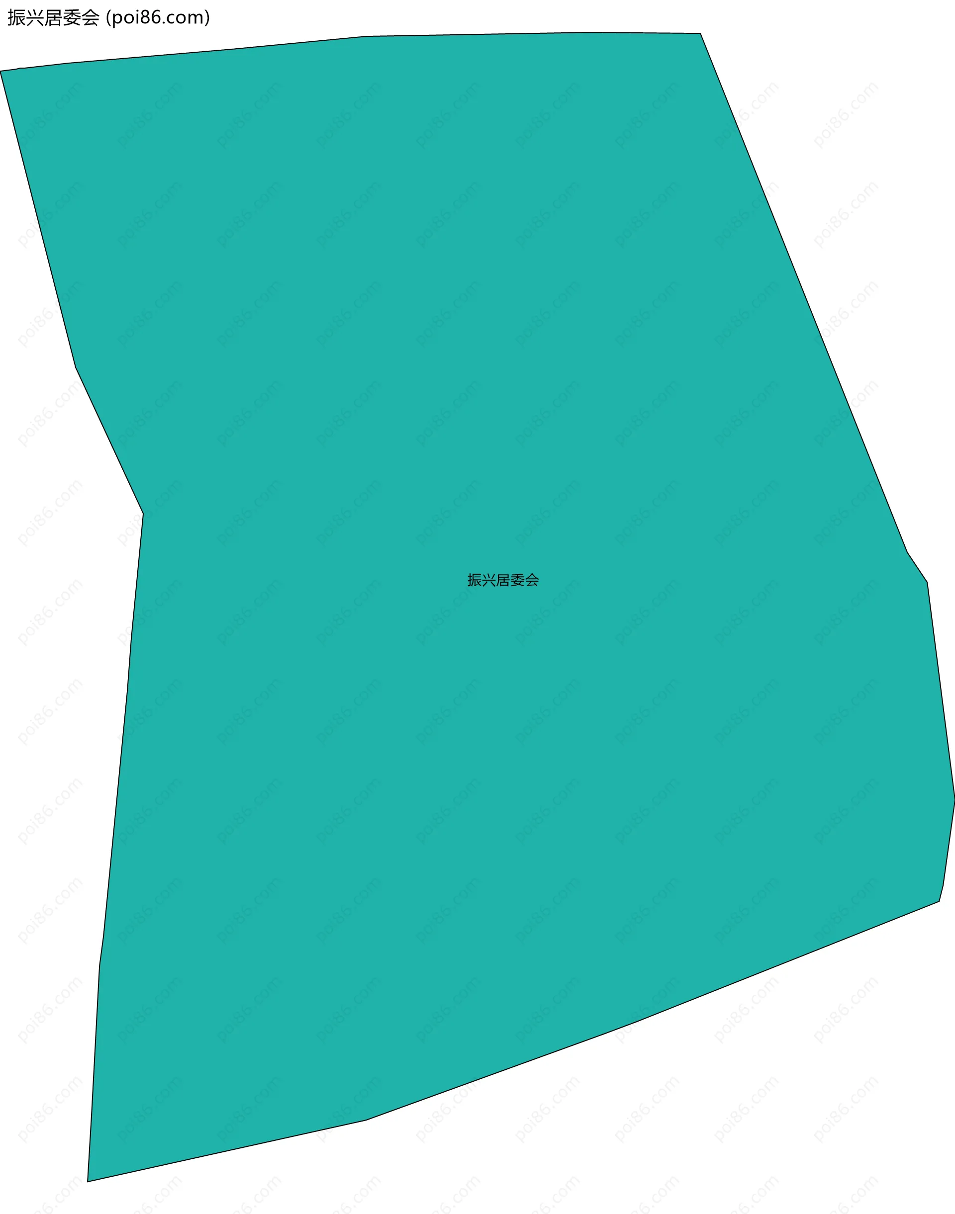 振兴居委会边界地图