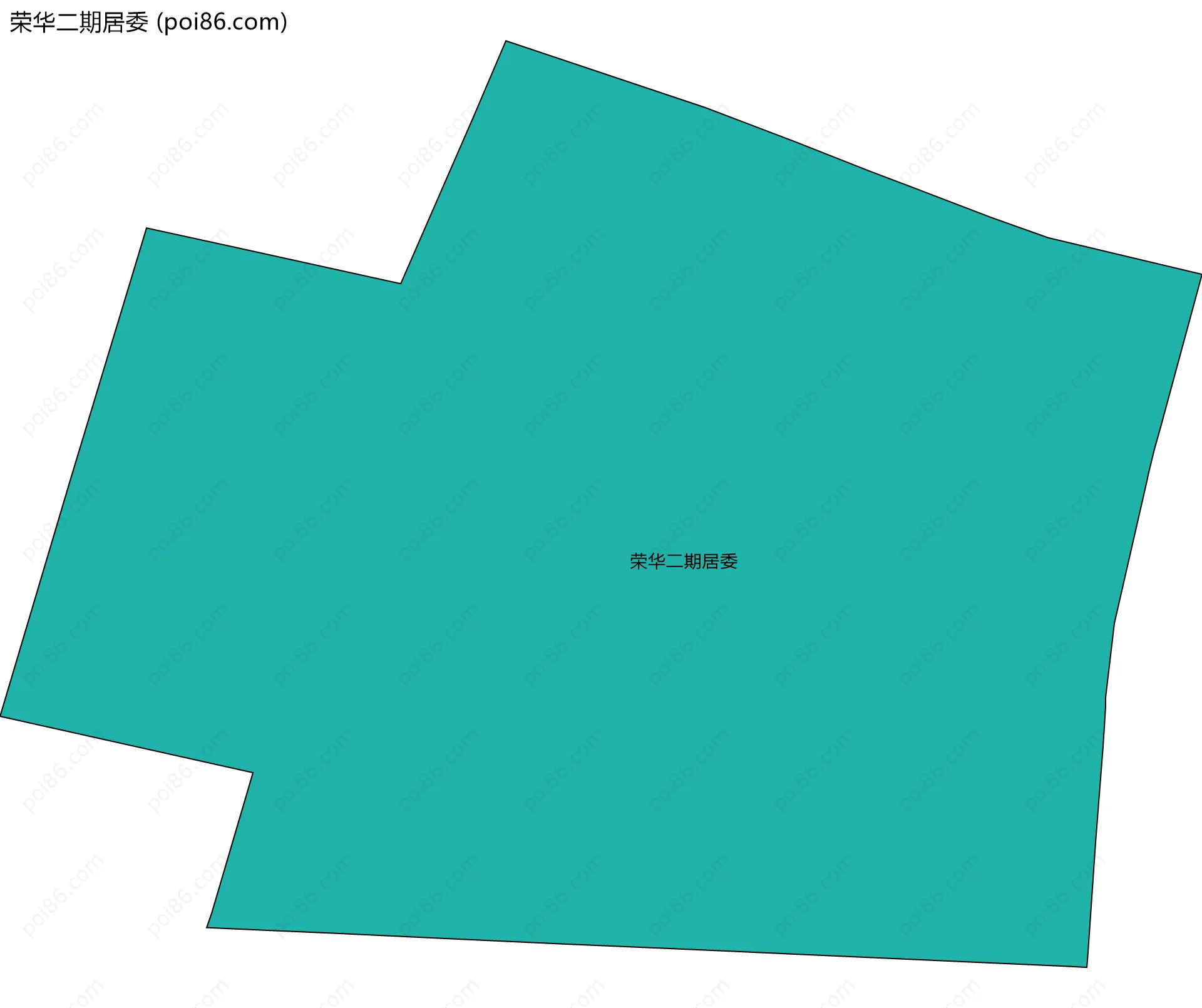 荣华二期居委边界地图