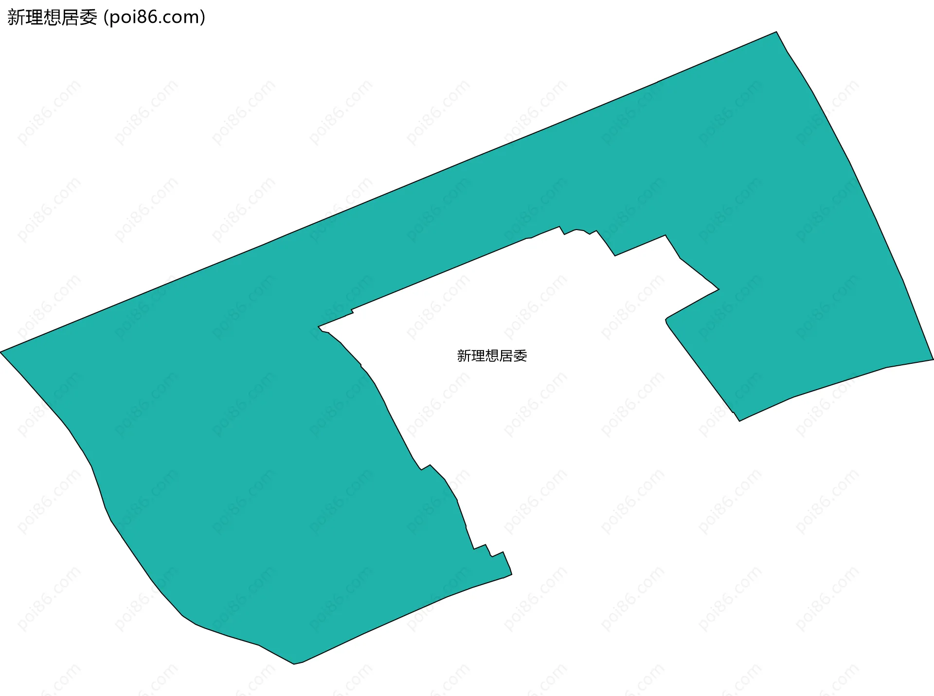 新理想居委边界地图