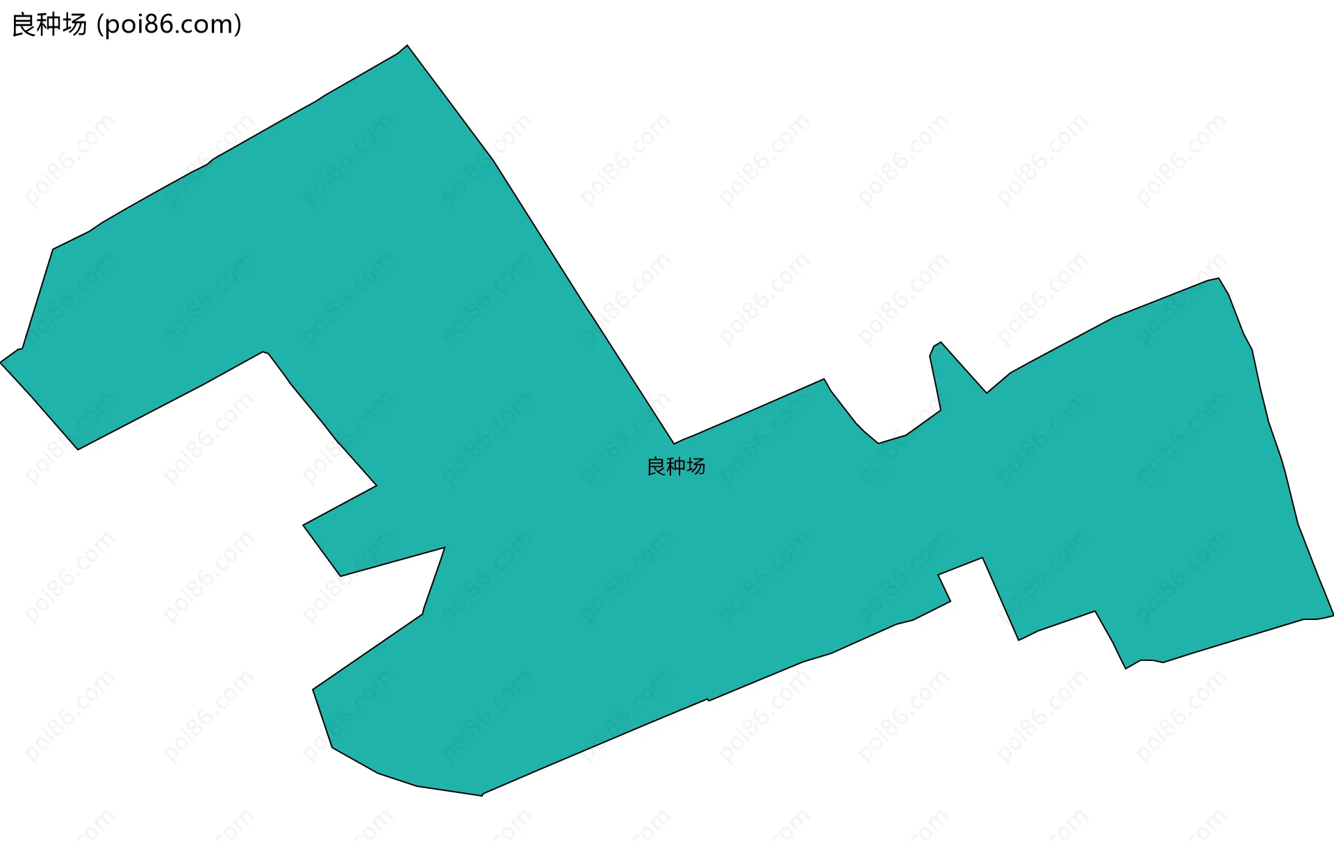 良种场边界地图