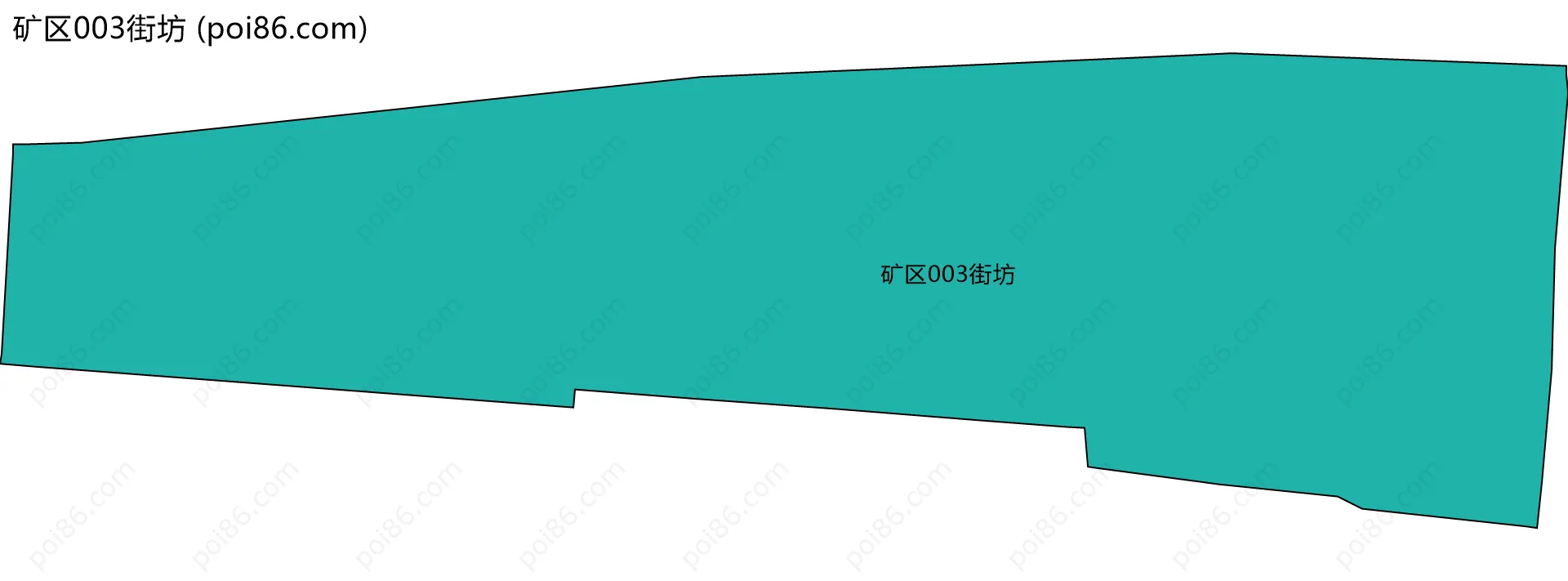 矿区003街坊边界地图