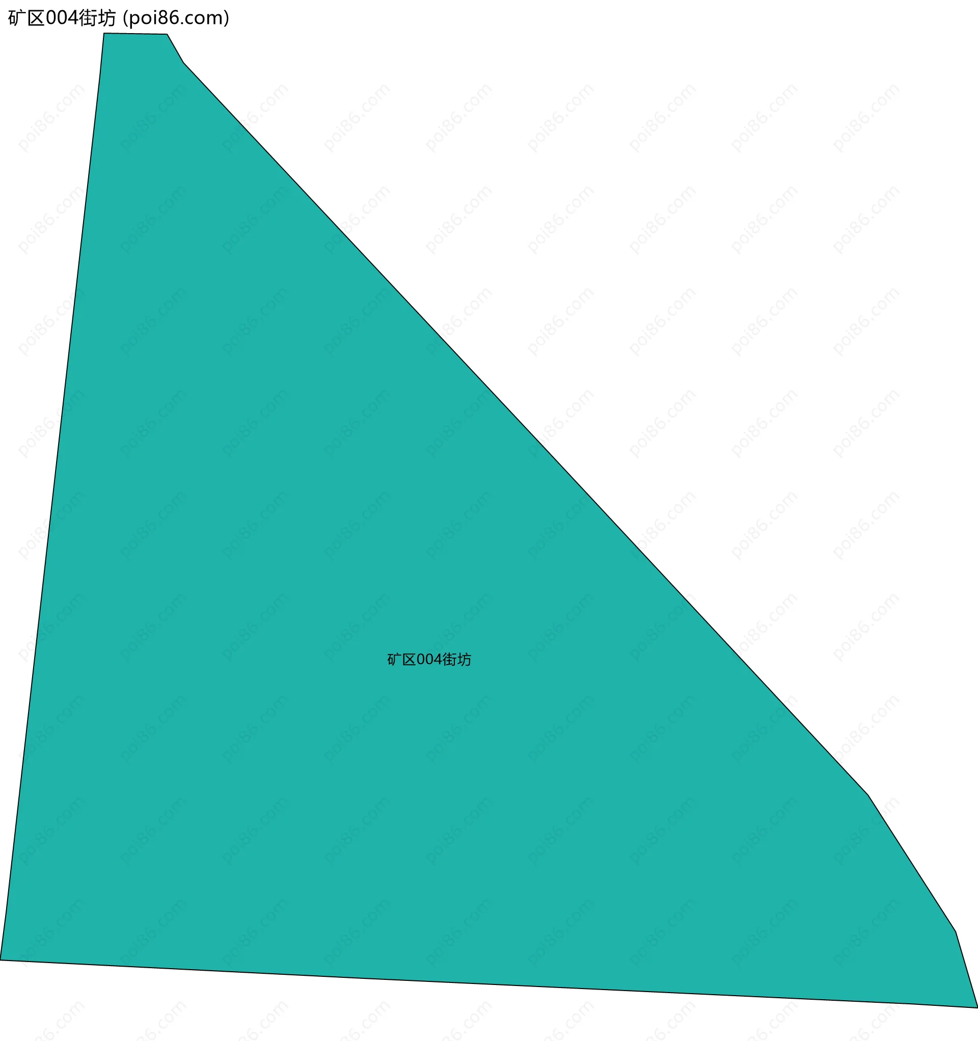 矿区004街坊边界地图