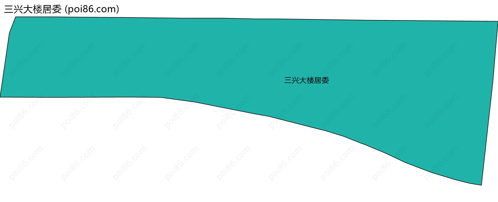 三兴大楼居委边界地图